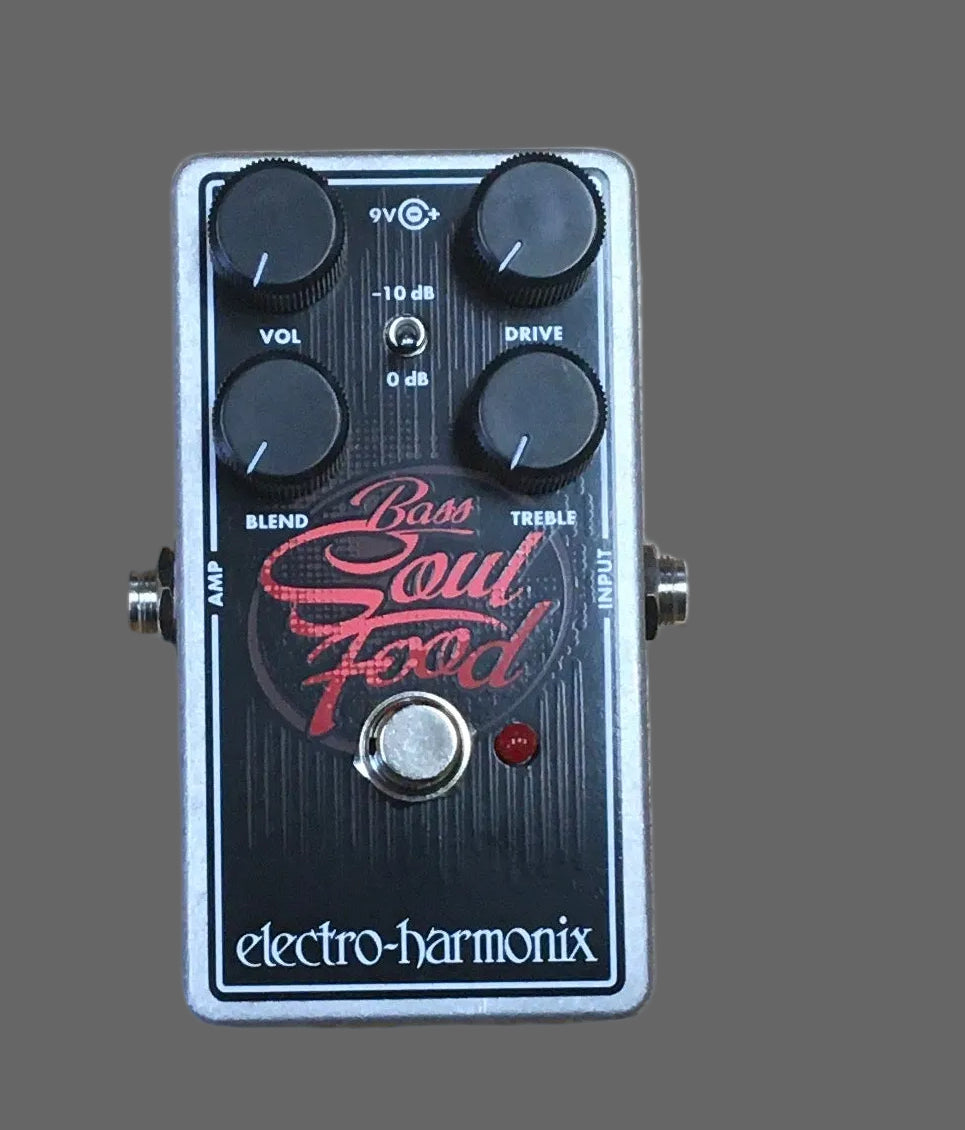 soul food overdrive pedal EHX Bass Effects Color:Ice Blue Mirror Glemmride 2017 - Bike 2026_nos lauded Soul Food