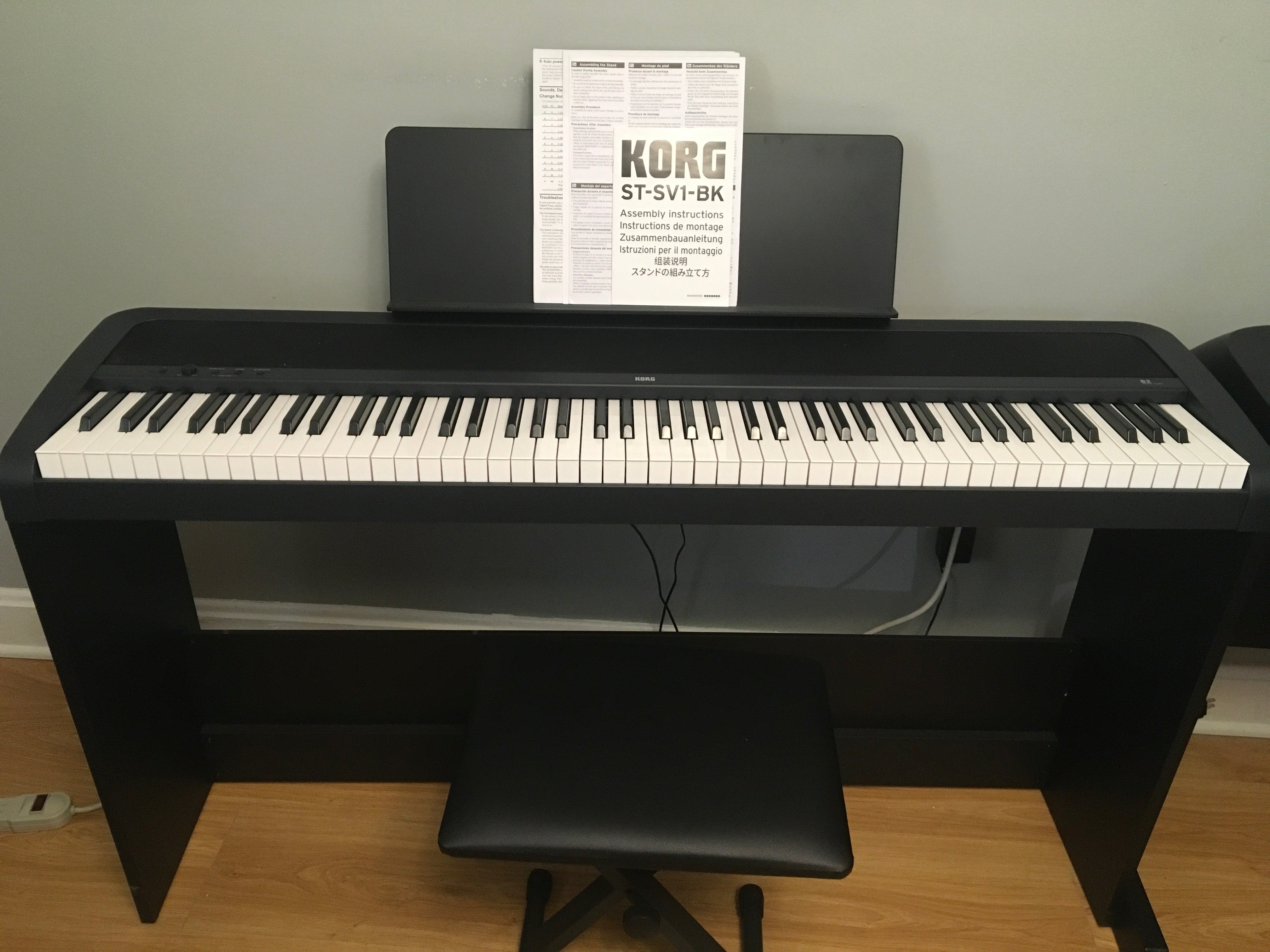 korg b2 pedal B2SP Digital Piano Bundle with Stand and 3-Pedal Unit Smafolk Road bike shoes team sports German Piano Farbe:LILAC PURPLE MATT