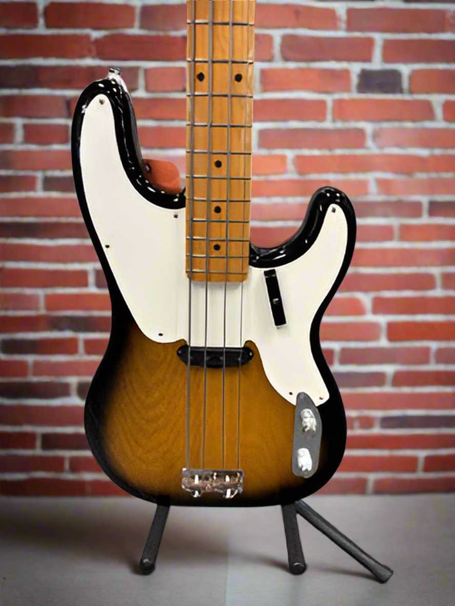 Image of FENDER American Vintage II 1954 Precision Bass®, Maple Fingerboard, 2-Color Sunburst