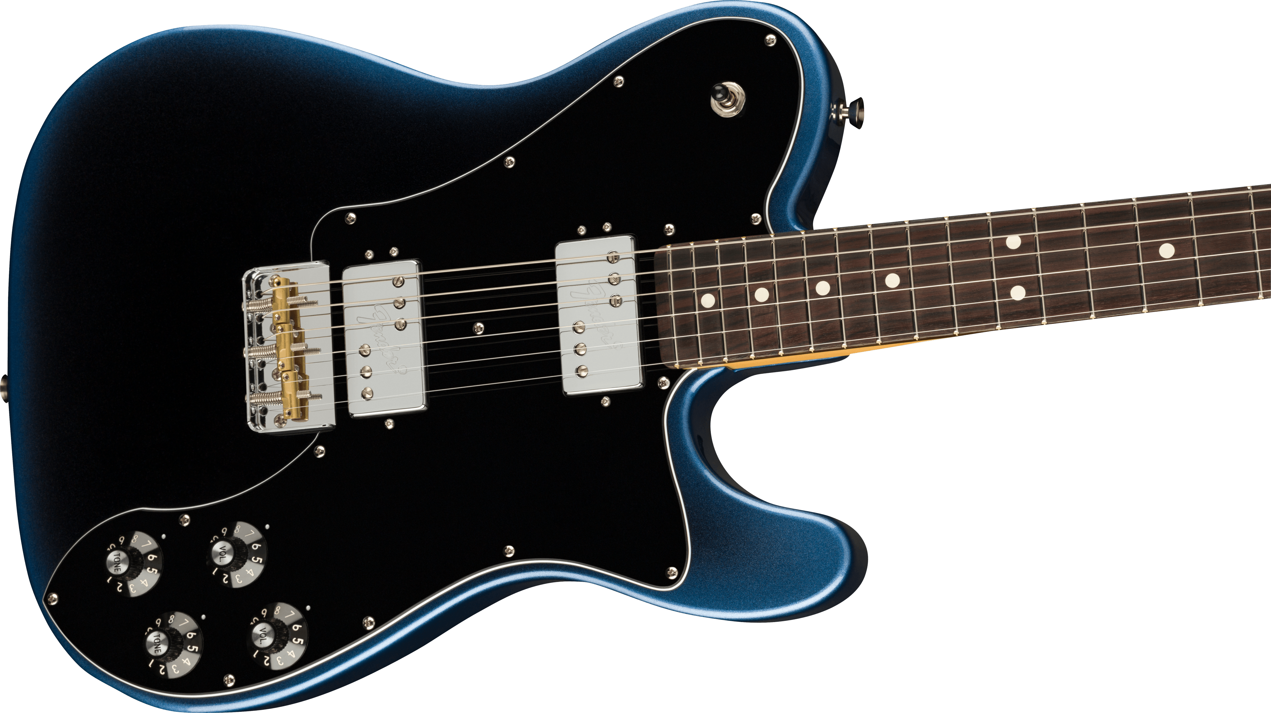 Image of Fender American Professional II Telecaster Deluxe - Dark Night with Rosewood Fingerboard