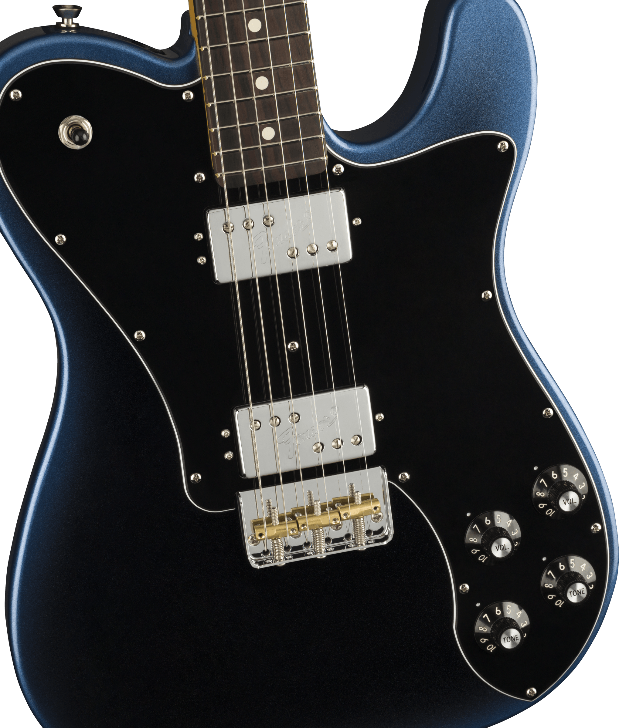 Image of Fender American Professional II Telecaster Deluxe - Dark Night with Rosewood Fingerboard