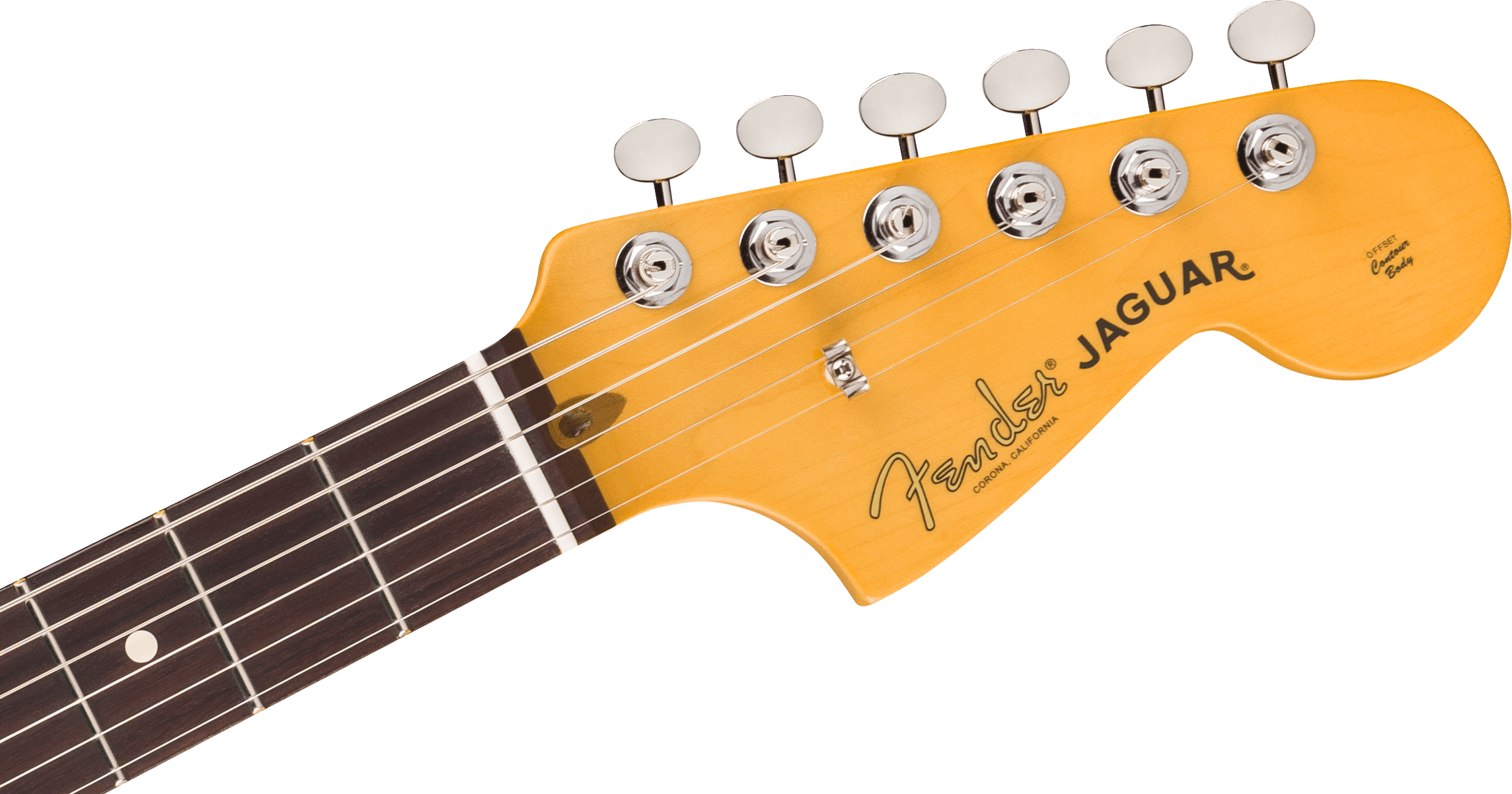 Image of Fender American Professional Classic Jaguar Faded Sherwood Green Rosewood