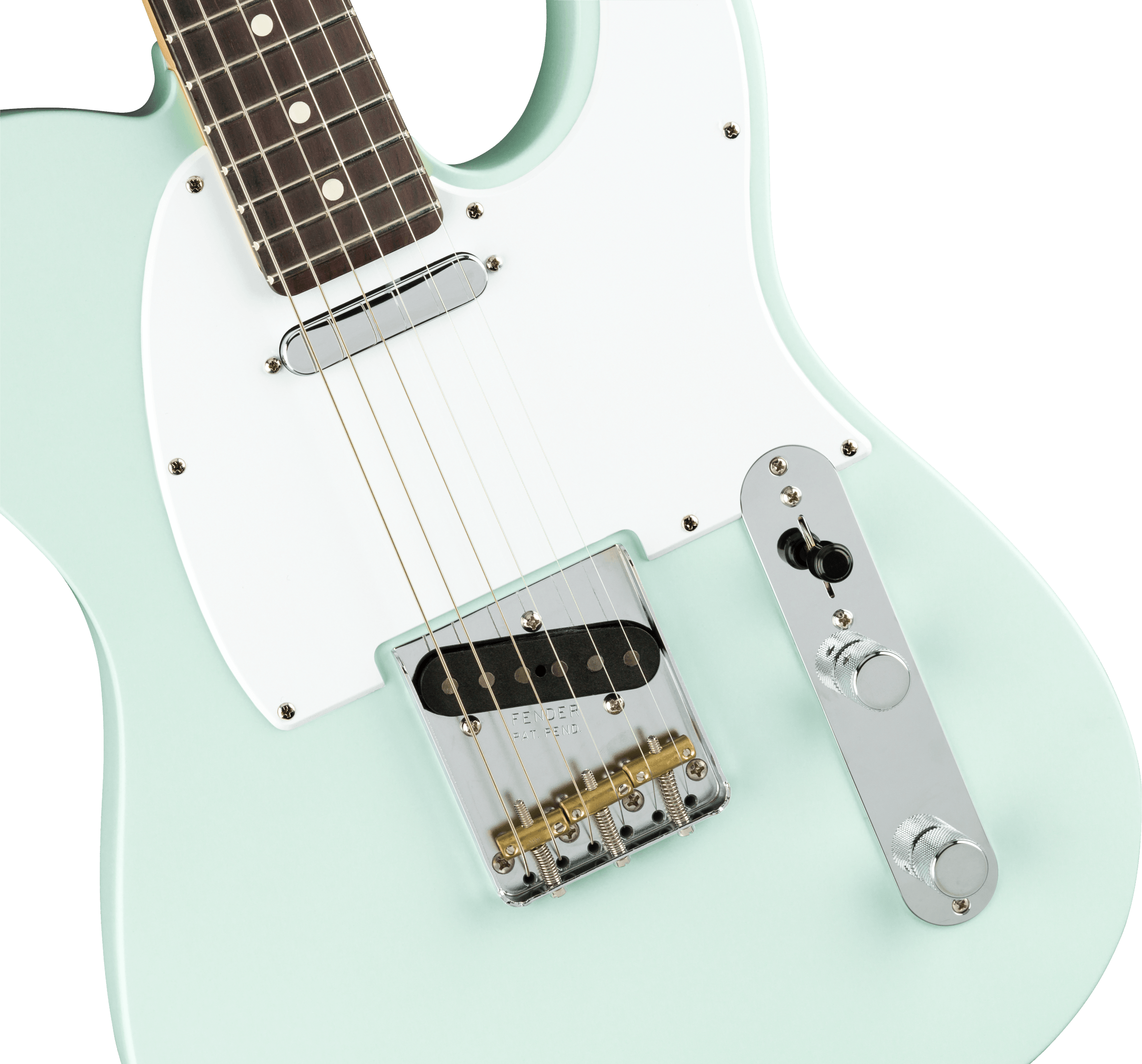 Image of FENDER American Performer Telecaster®, Rosewood Fingerboard, Satin Sonic Blue