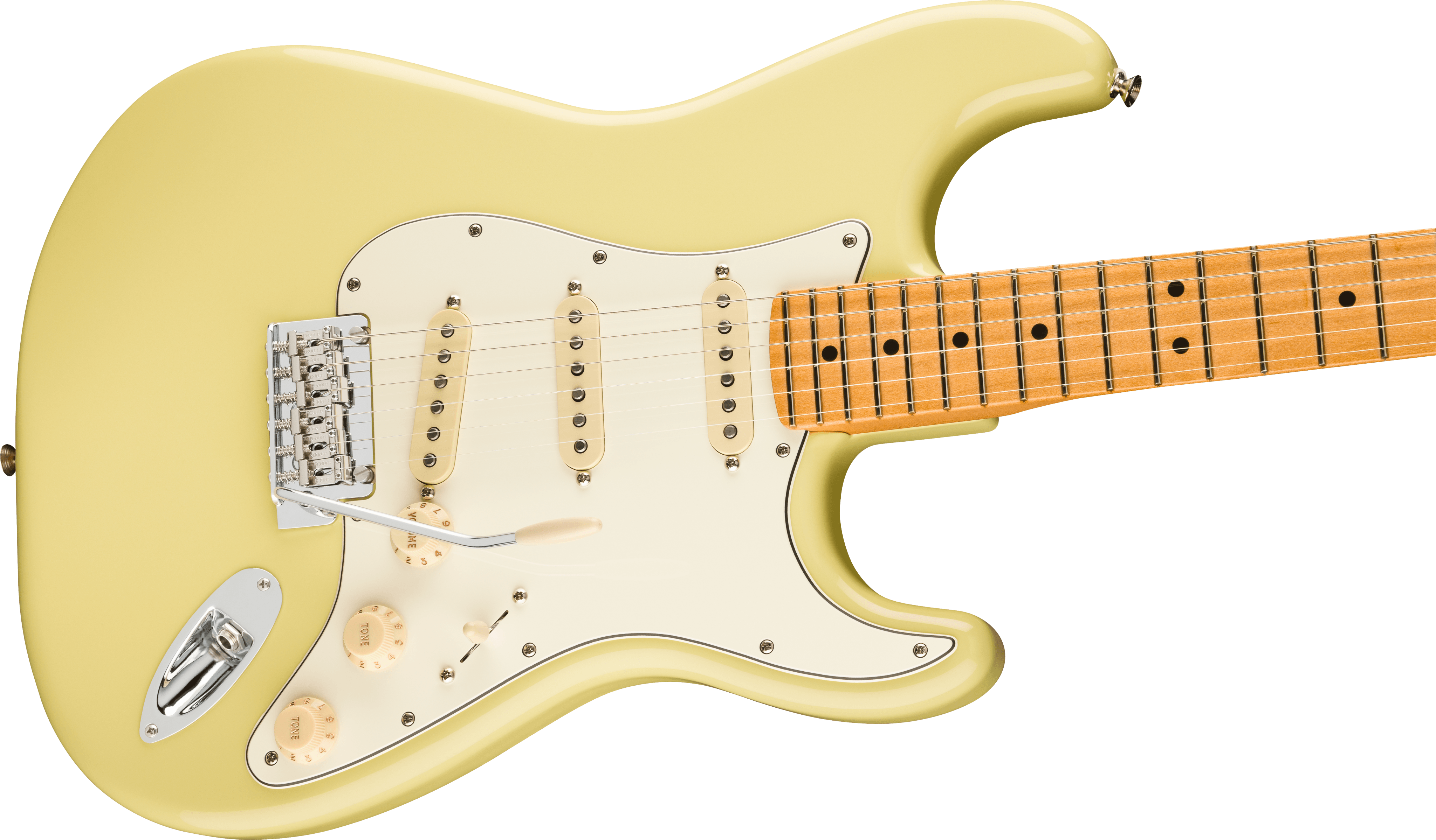 Image of FENDER Player II Stratocaster®, Maple Fingerboard, Hialeah Yellow