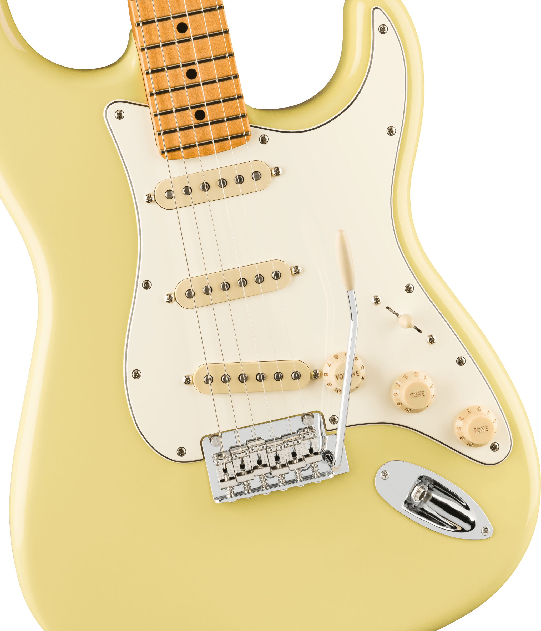 Image of FENDER Player II Stratocaster®, Maple Fingerboard, Hialeah Yellow