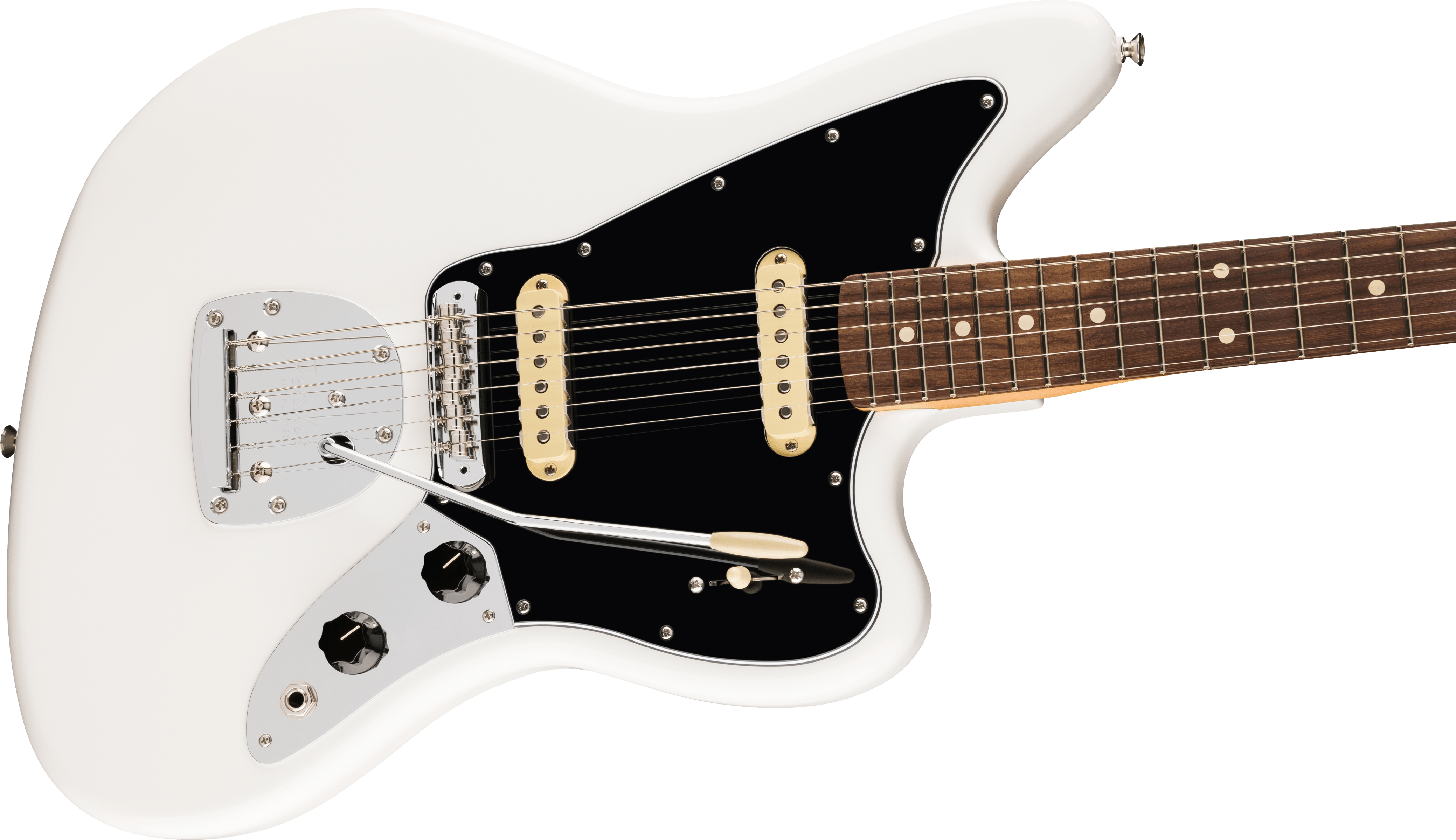 Image of Fender Player II Jaguar - Polar White with Rosewood Fingerboard