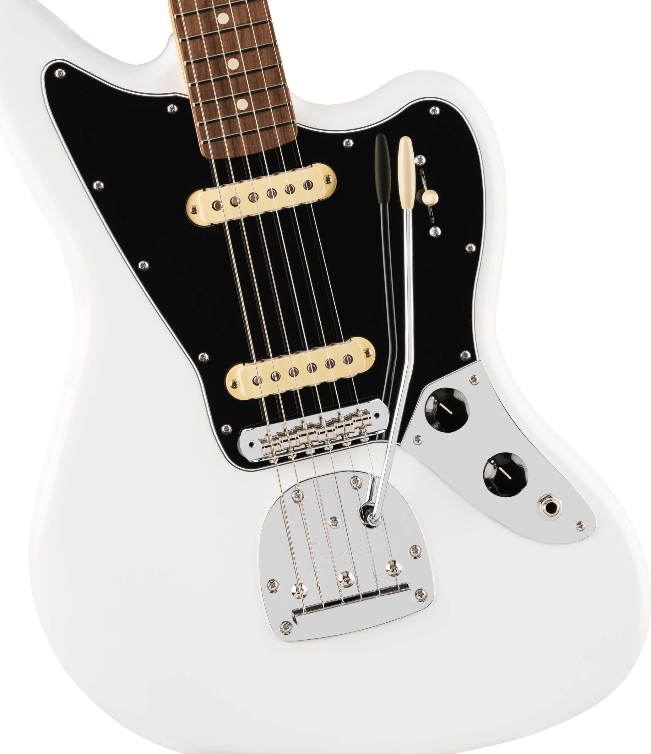 Image of Fender Player II Jaguar - Polar White with Rosewood Fingerboard