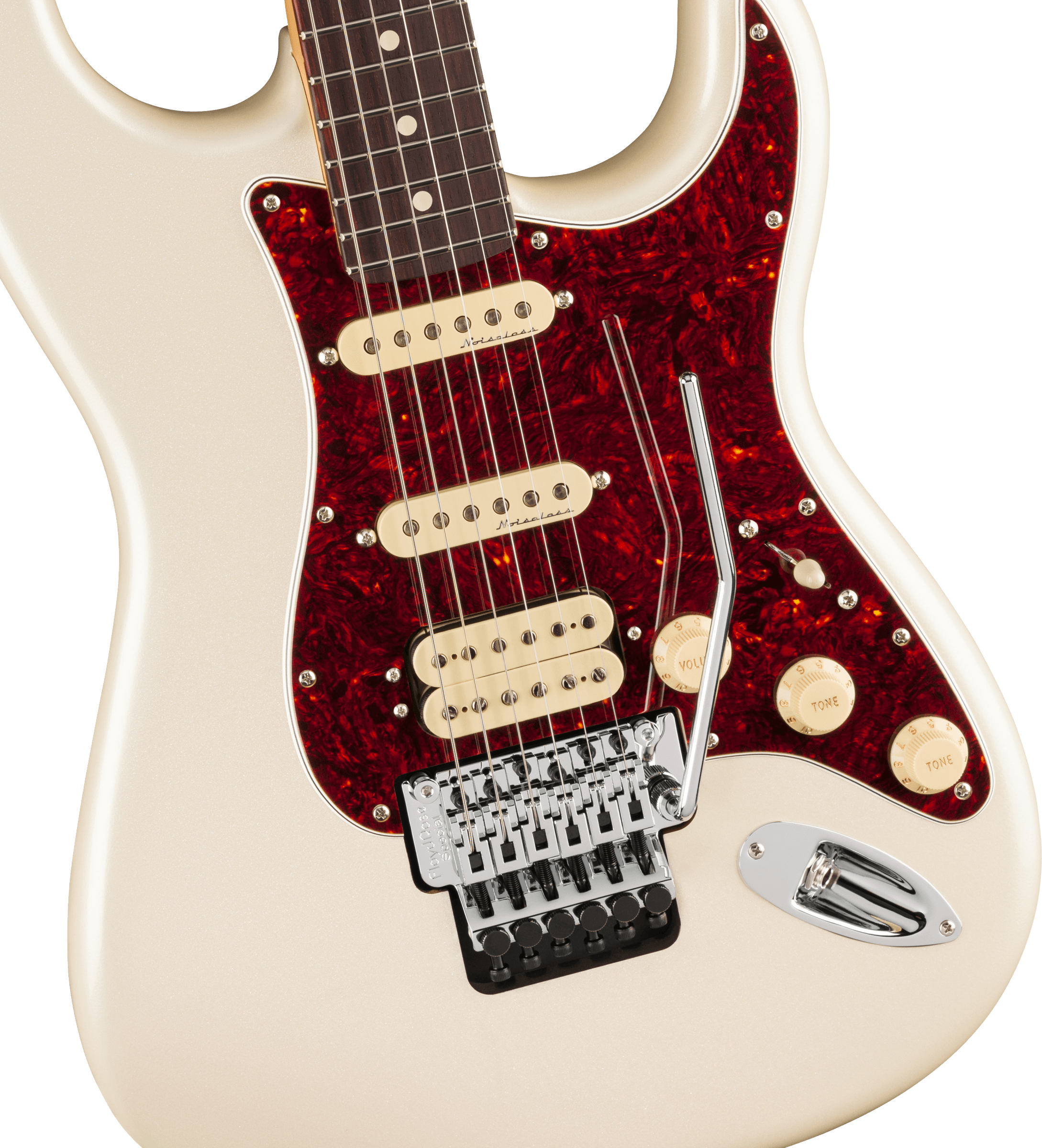 Image of Fender Player II Modified Stratocaster HSS Floyd Rose - Olympic Pearl with Rosewood Fingerboard