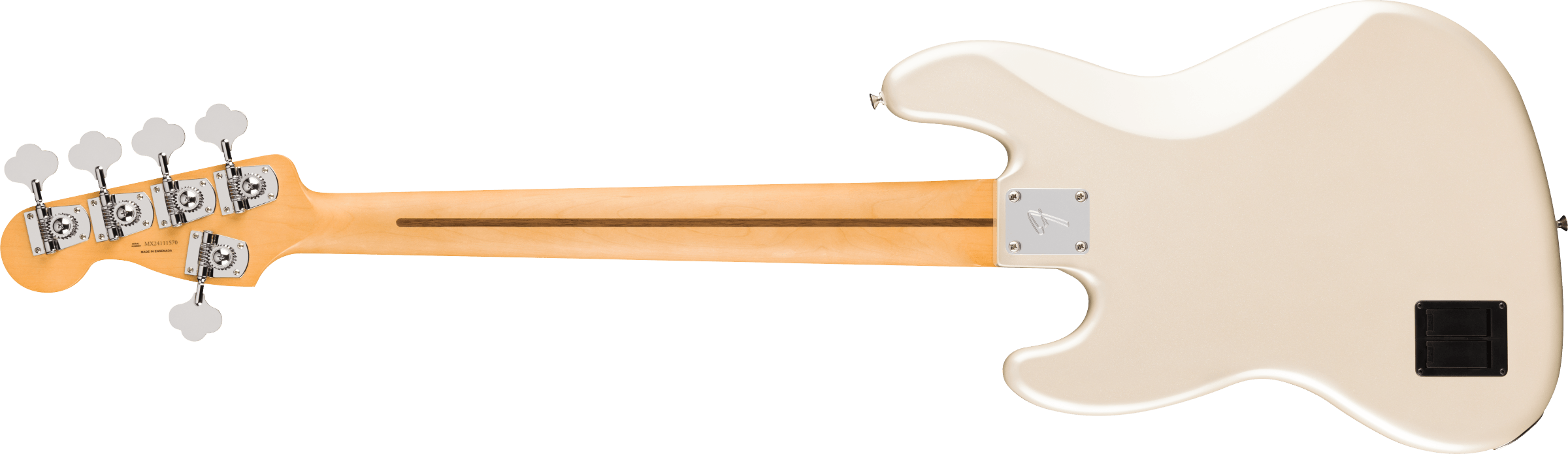 Image of Fender Player II Modified Active Jazz Bass V - Olympic Pearl with Maple Fingerboard