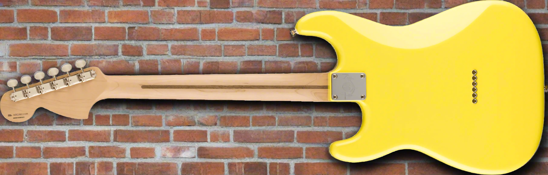 Image of FENDER Limited Tom DeLonge Stratocaster® Graffiti Yellow