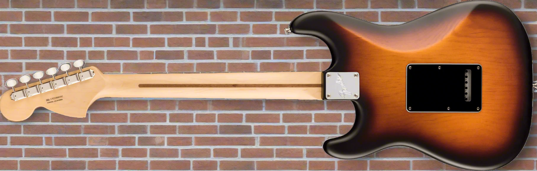 Image of FENDER American Performer Pine Stratocaster®, Maple Fingerboard, 2-Color Sunburst