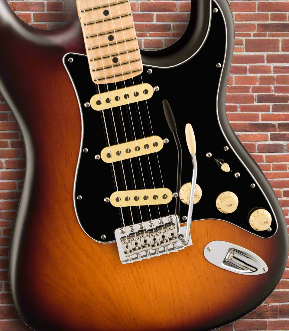Image of FENDER American Performer Pine Stratocaster®, Maple Fingerboard, 2-Color Sunburst