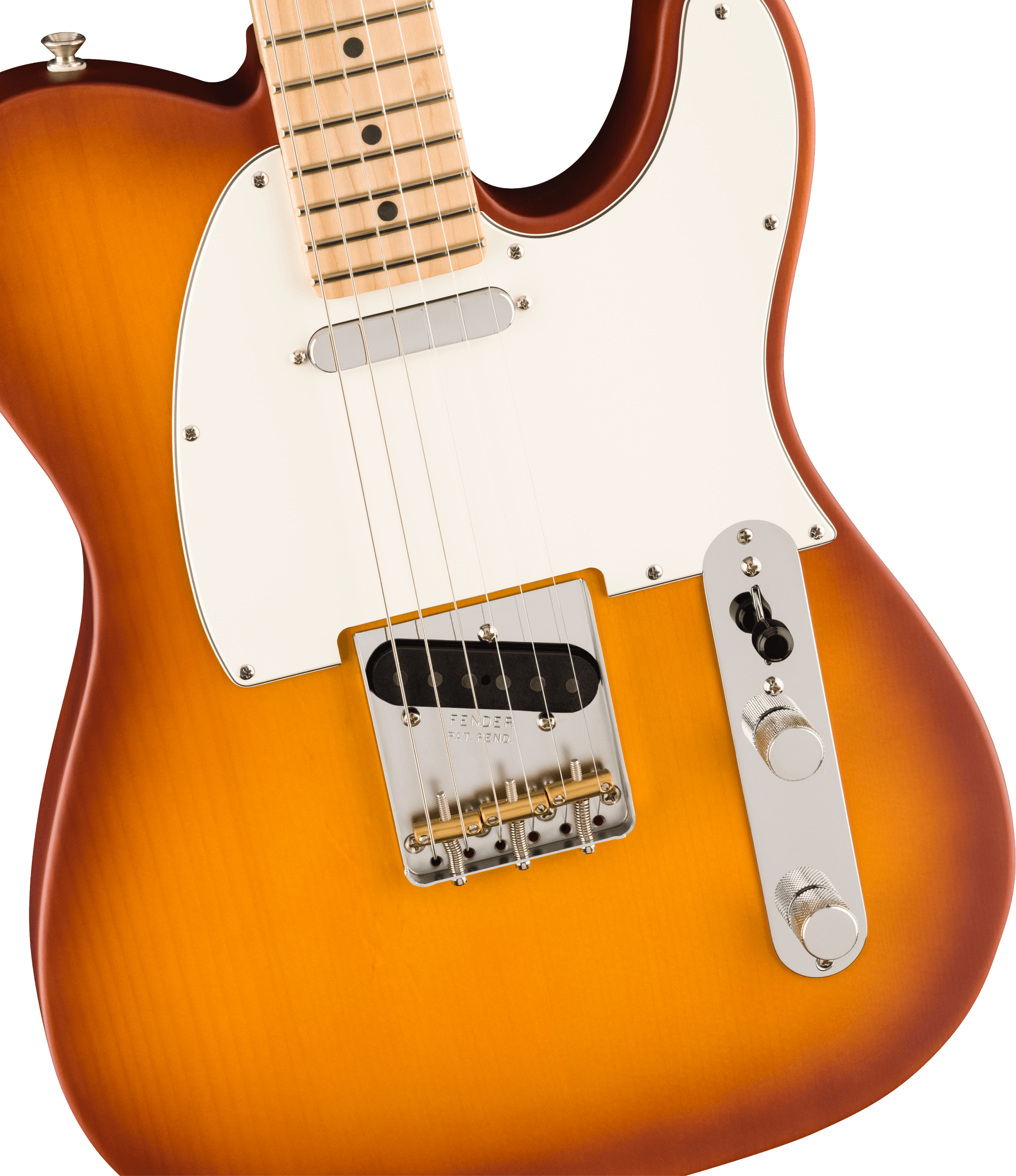 Image of FENDER American Performer “Timber” Telecaster®, All Spruce Body, Maple Fingerboard, Satin Honey Burst