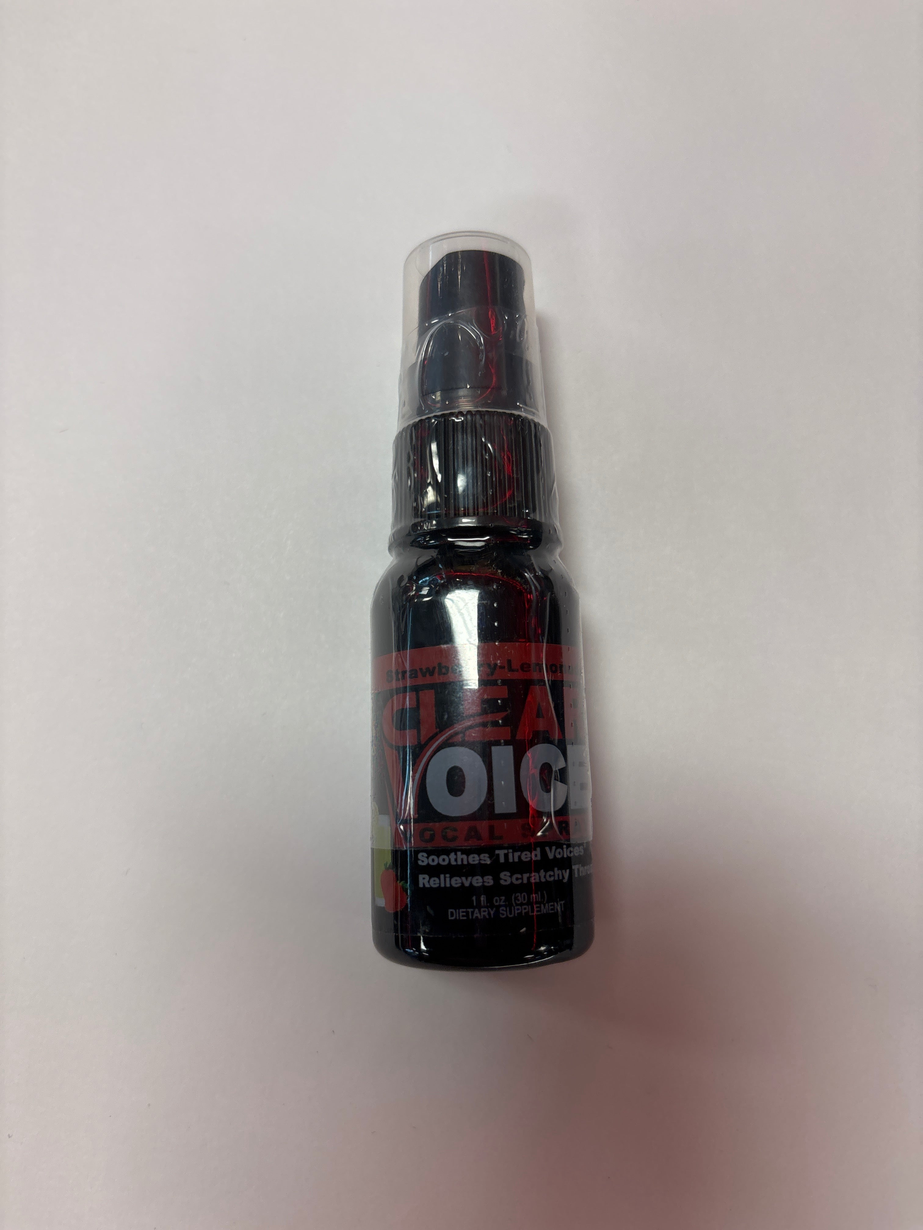 Image of Clear Voice Vocal Spray Strawberry Lemonade