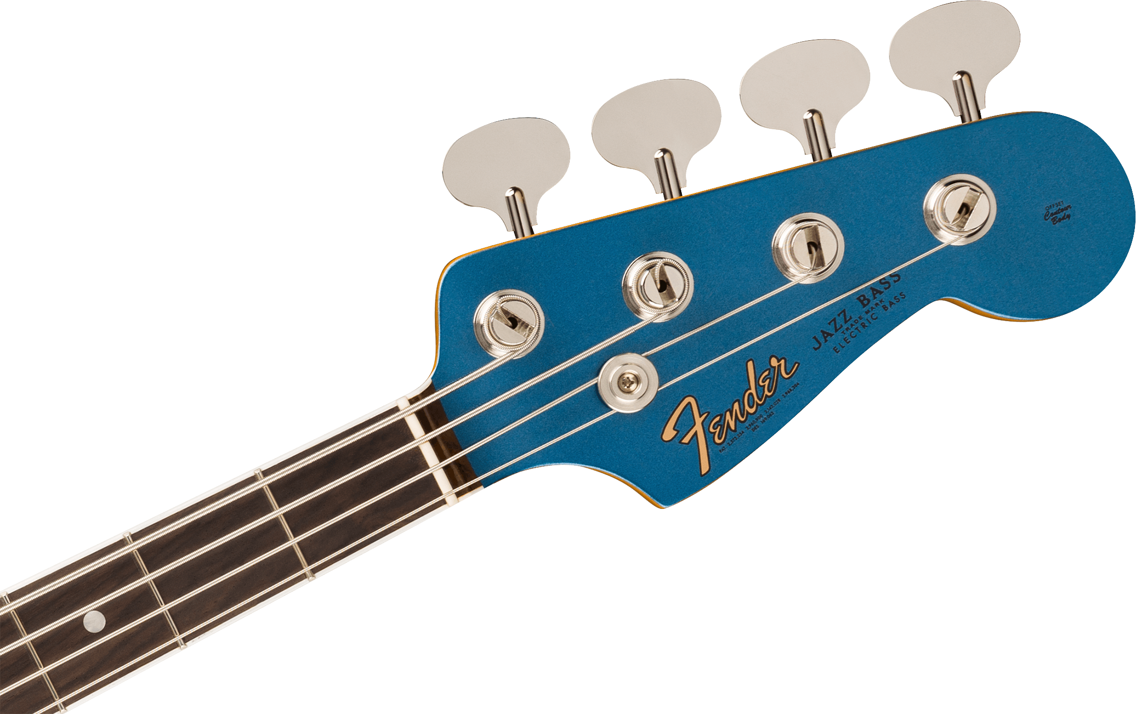 Image of Fender American Vintage II 1966 Jazz Bass - Lake Placid Blue with Rosewood Fingerboard