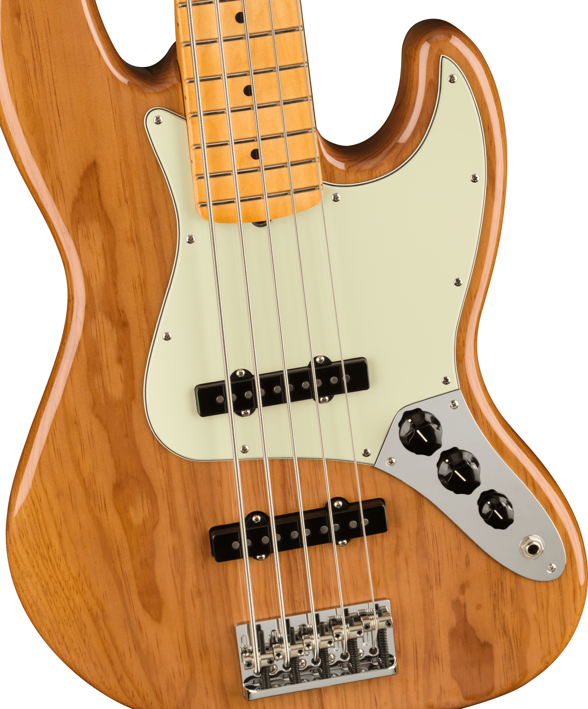 Image of Fender American Professional II Jazz Bass V Pine