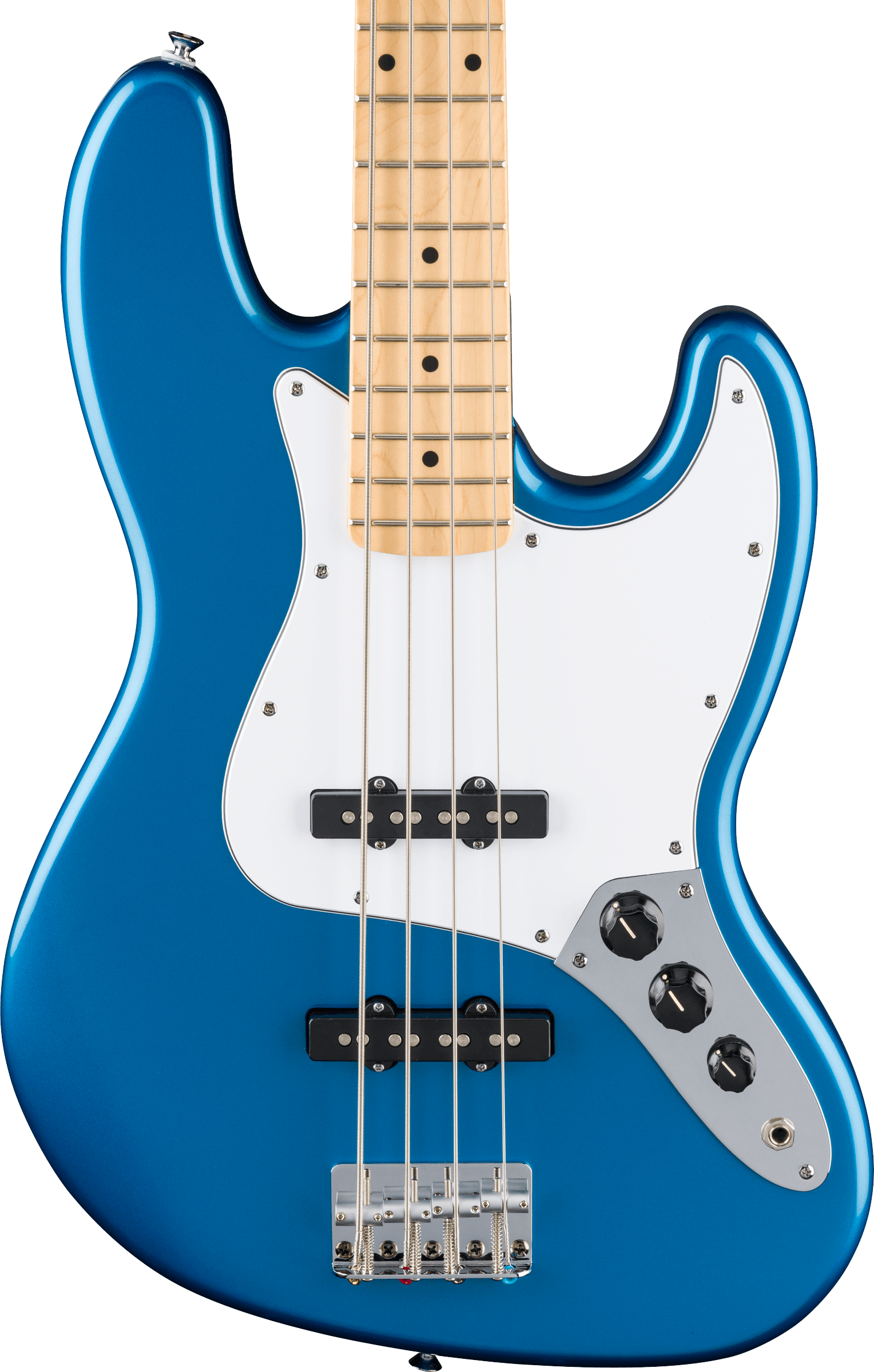 Image of Fender Standard Jazz Bass - Aqua Marine Metallic with Maple Fingerboard