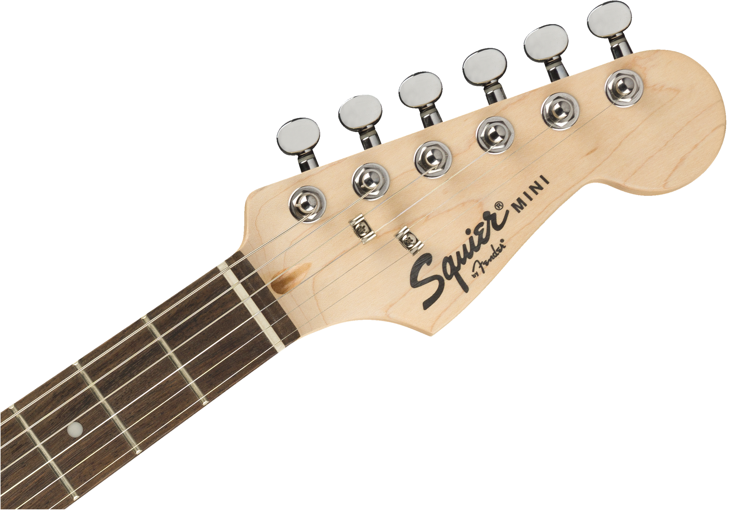 Image of Squier Mini Stratocaster®, Laurel Fingerboard, White Pickguard, Black