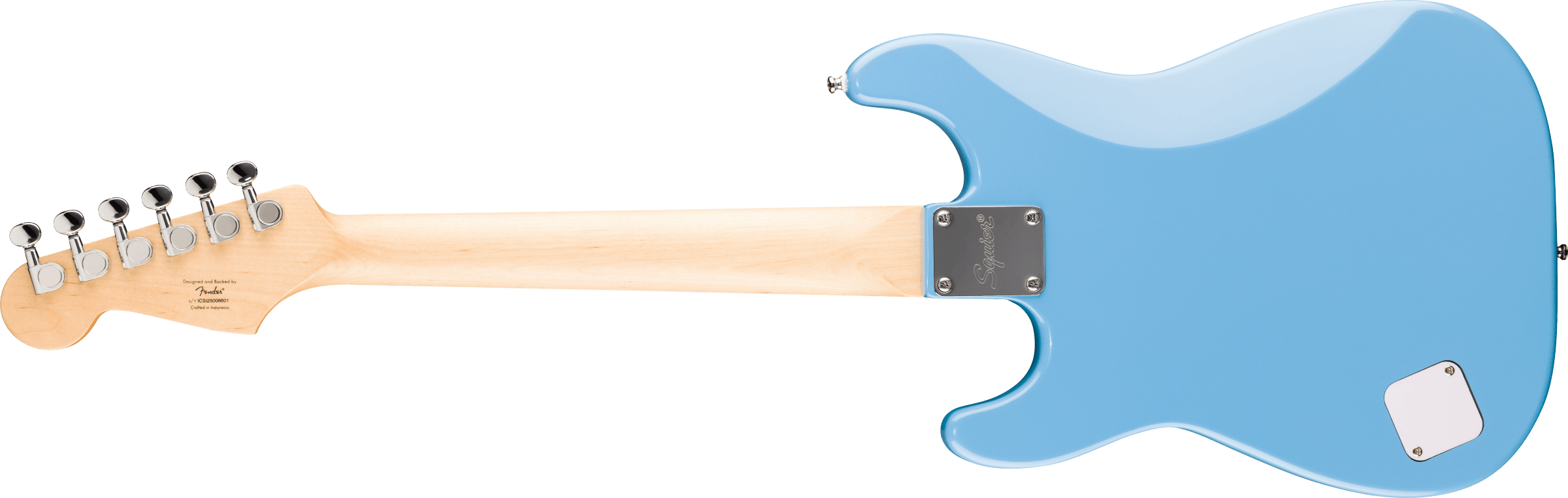 Image of Squier Mini Stratocaster - California Blue with Maple Fingerboard