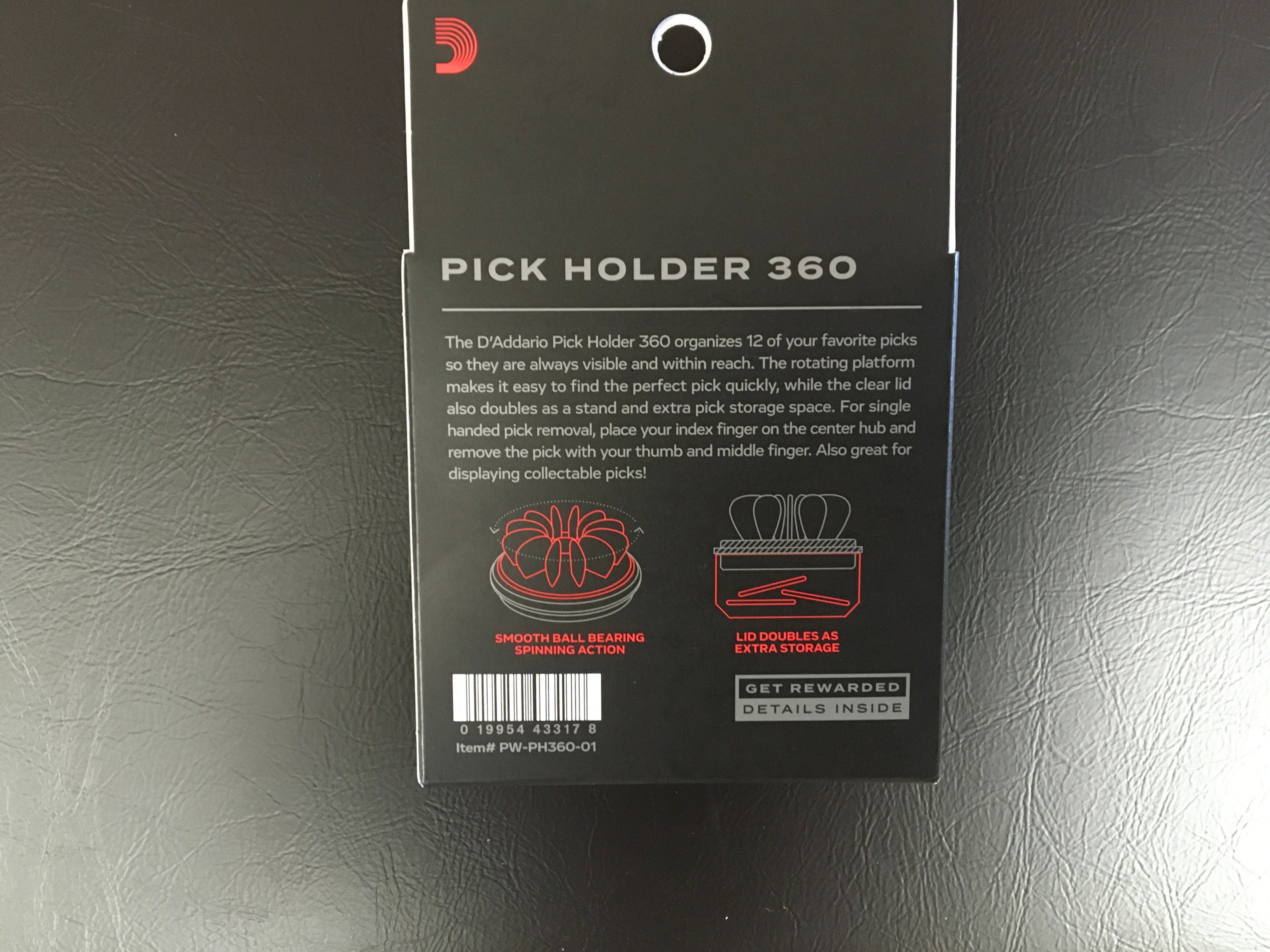 Image of D'Addario Pick Holder 360
