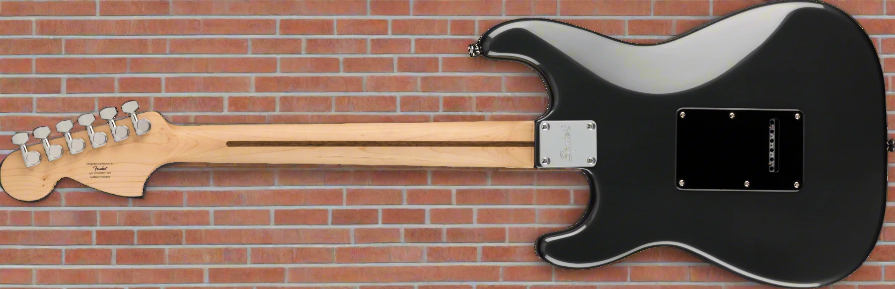 Image of FENDER Affinity Series™ Stratocaster® HSS Pack, Laurel Fingerboard, Charcoal Frost Metallic, Gig Bag, 15G - 120V