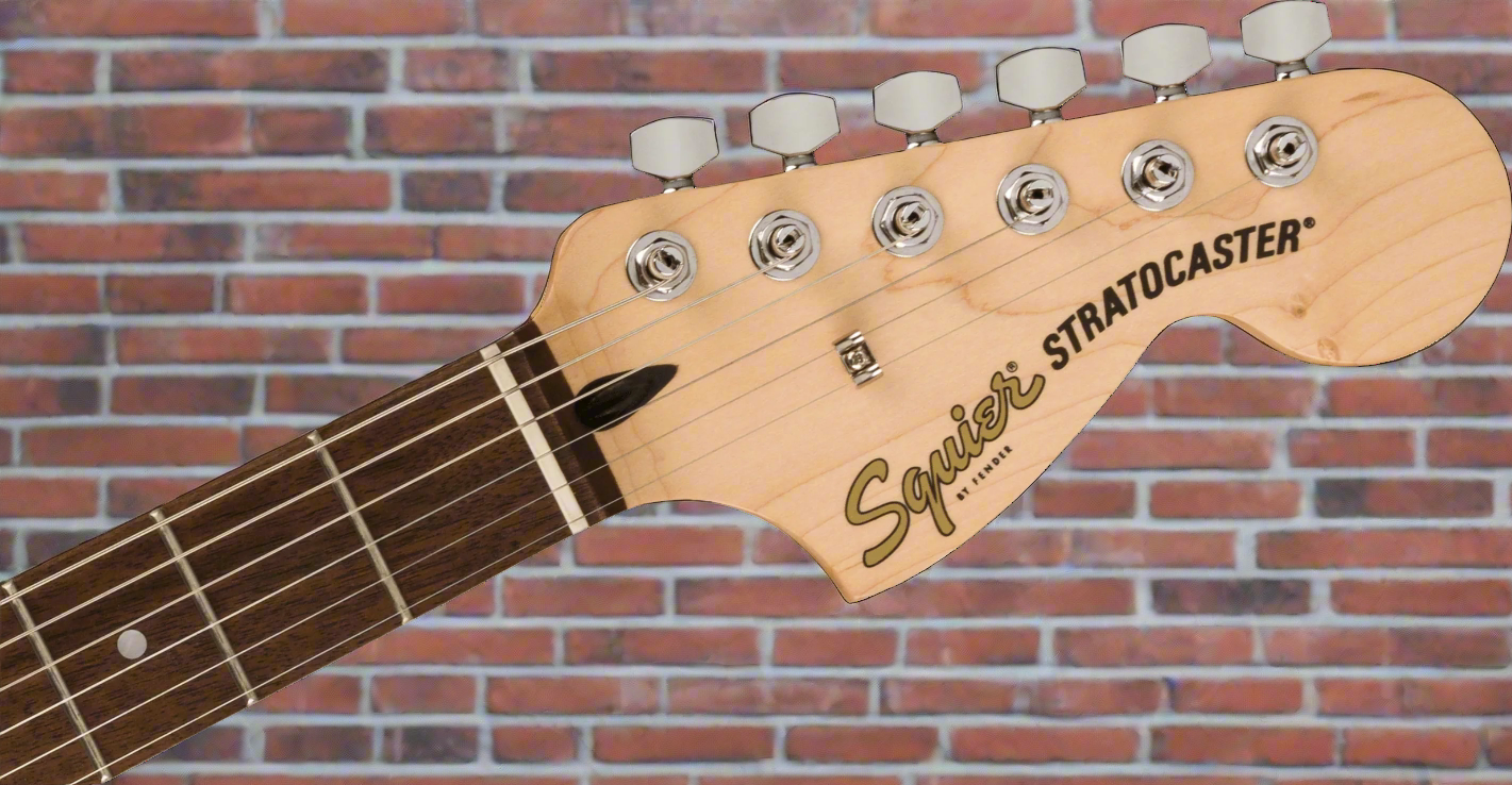 Image of FENDER Affinity Series™ Stratocaster® HSS Pack, Laurel Fingerboard, Charcoal Frost Metallic, Gig Bag, 15G - 120V