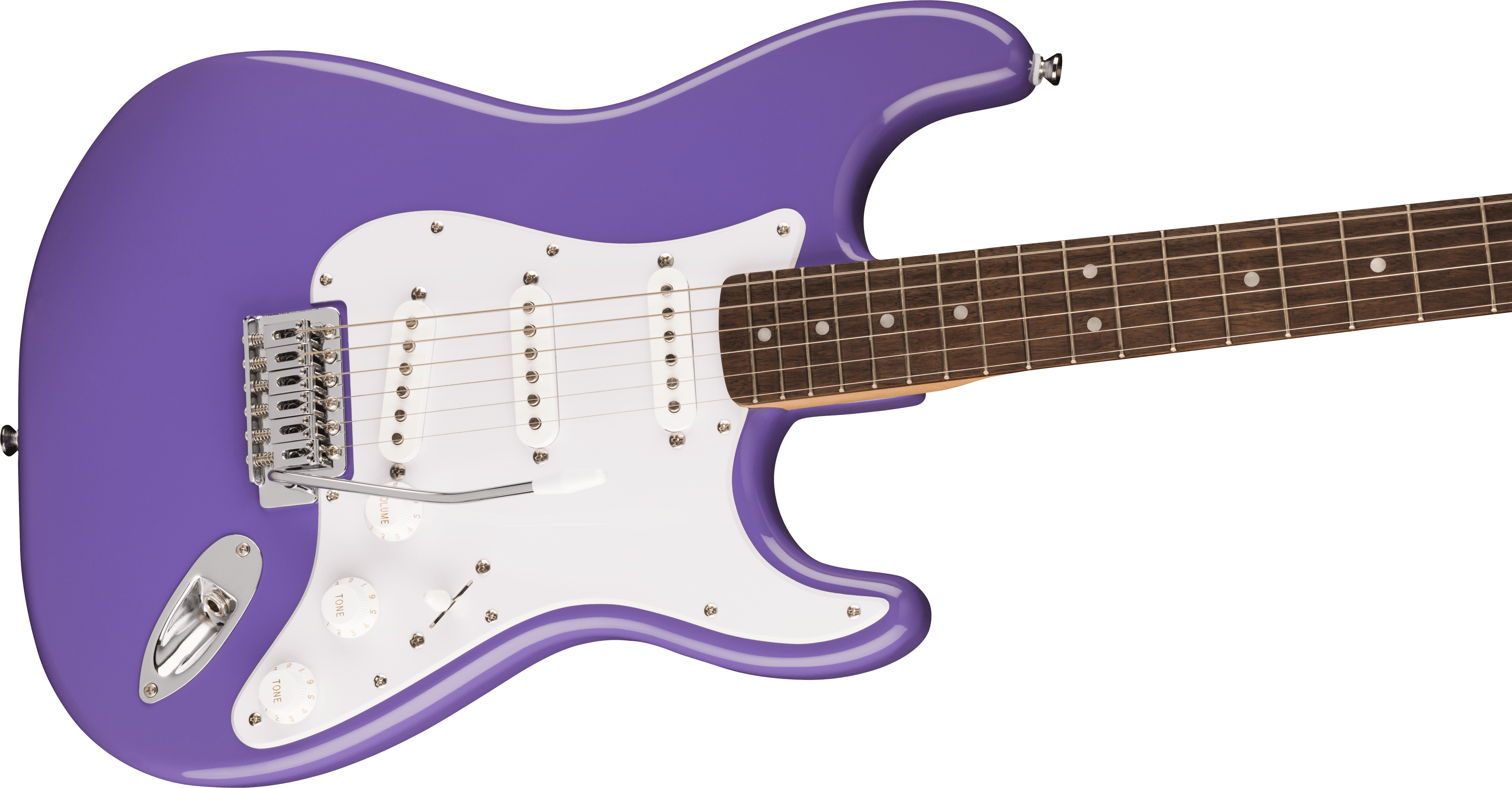 FENDER Squier Sonic® Stratocaster®, Laurel Fingerboard, White Pickguard, Ultraviolet