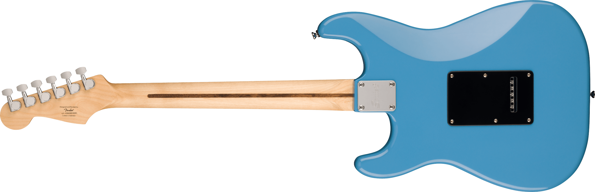 Squier Sonic® Stratocaster®, Laurel Fingerboard, Black Pickguard, California Blue