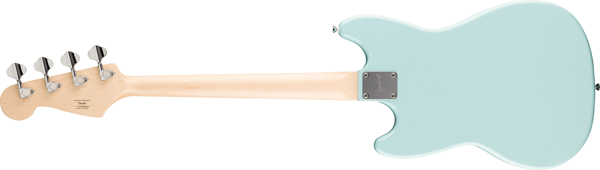 Image of Squier Sonic® Bronco™ Bass, Laurel Fingerboard, White Pickguard, Daphne Blue