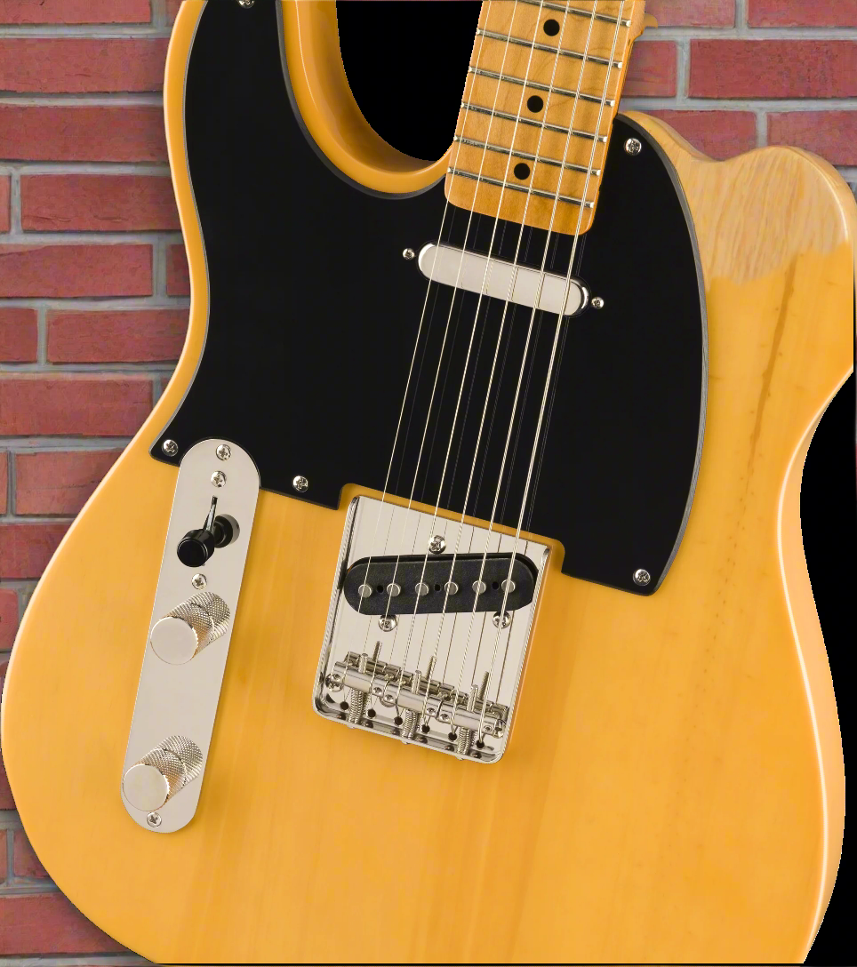 Image of Squier Classic Vibe '50s Telecaster® Left-Handed, Maple Fingerboard, Butterscotch Blonde