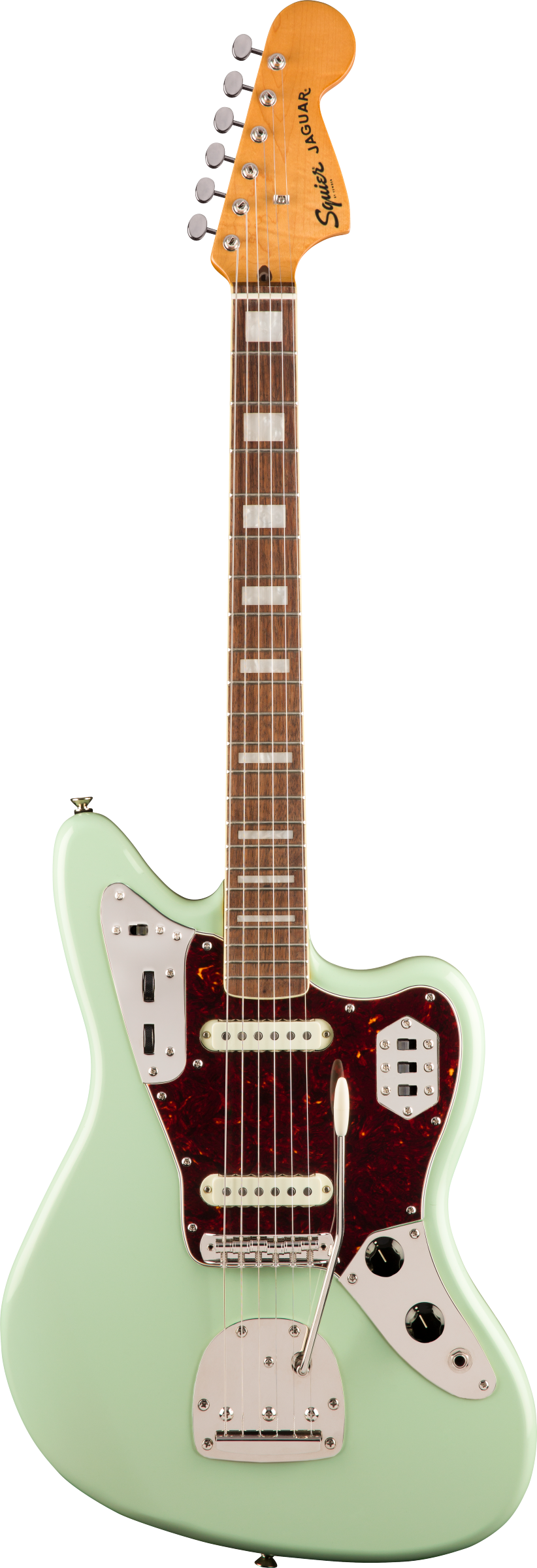 Image of FENDER Classic Vibe '70s Jaguar®, Laurel Fingerboard, Surf Green