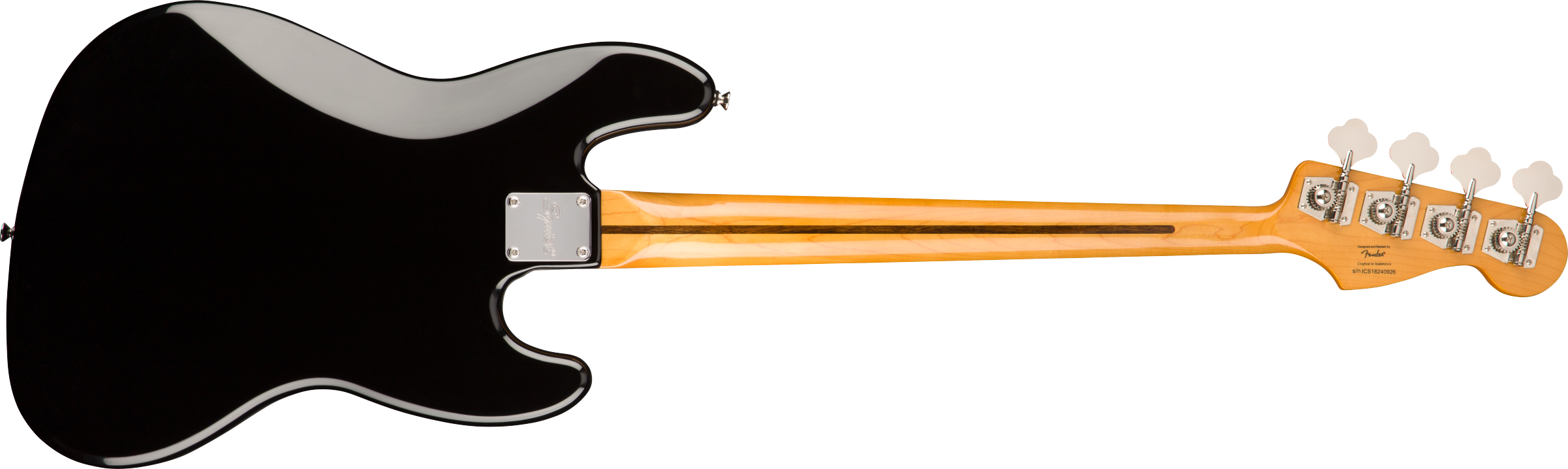 Image of FENDER 
Classic Vibe '70s Jazz Bass® Left-Handed, Maple Fingerboard, Black