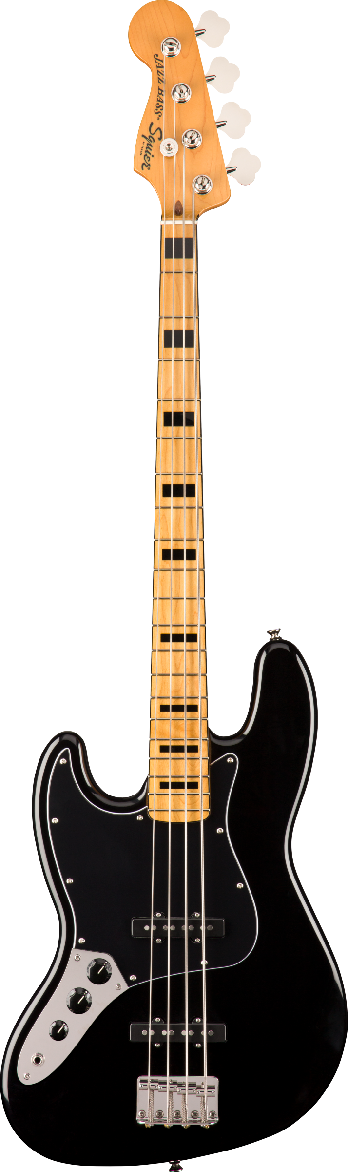 Image of FENDER 
Classic Vibe '70s Jazz Bass® Left-Handed, Maple Fingerboard, Black