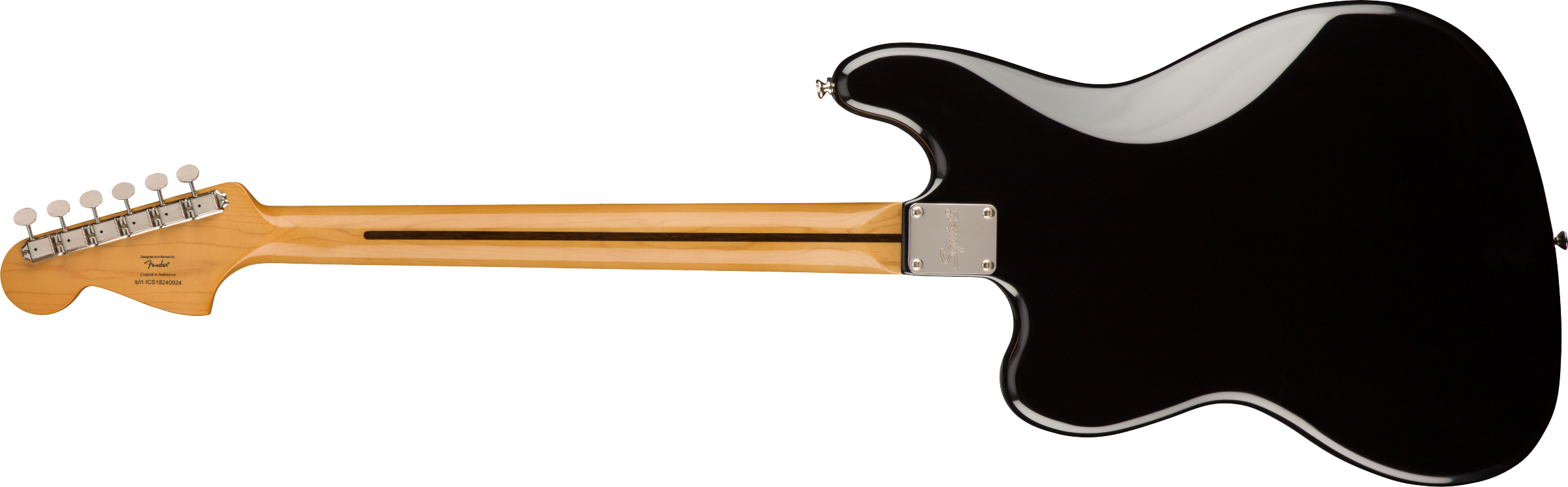 Image of Squier Classic Vibe Bass VI Laurel Fingerboard Black