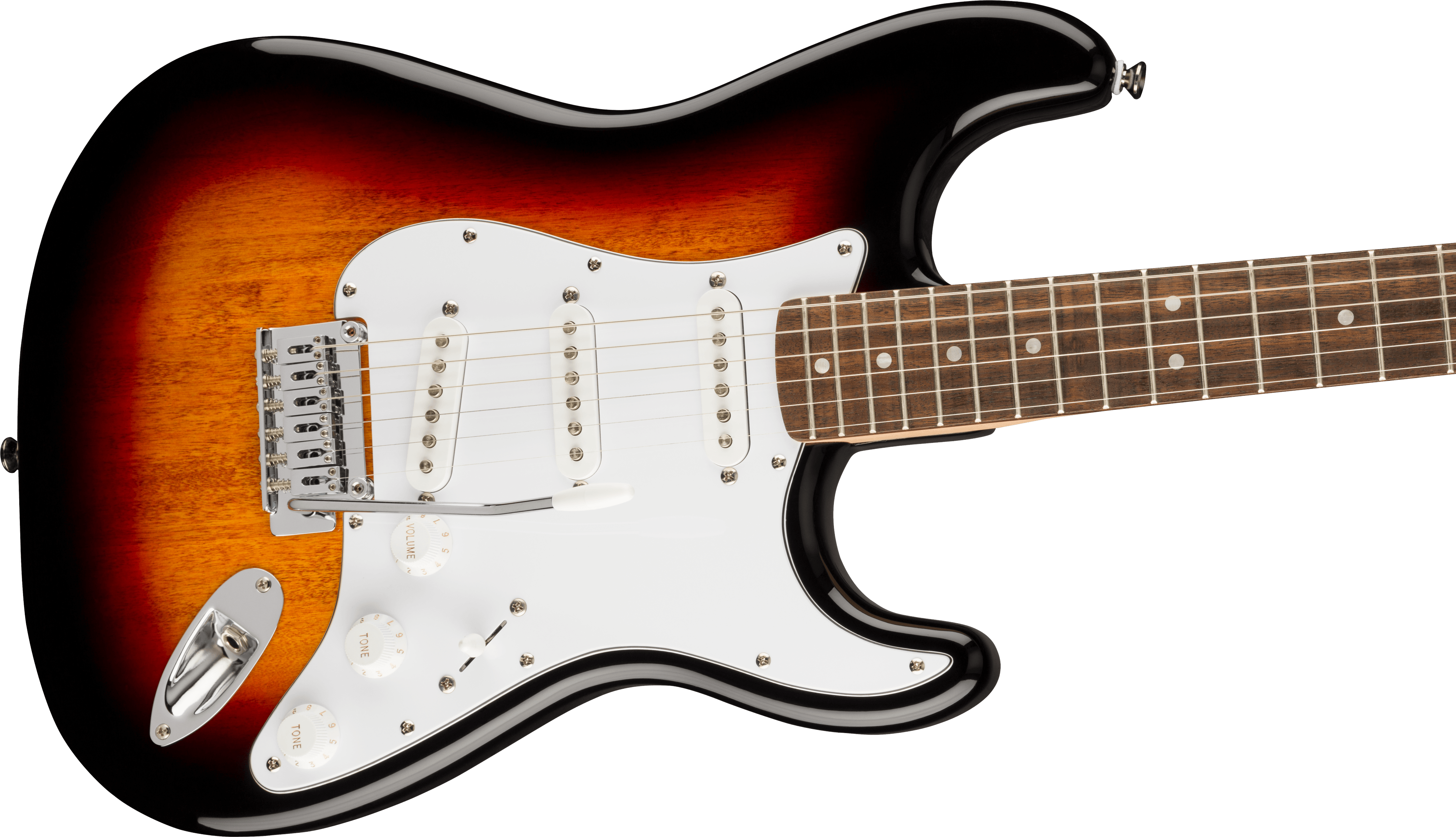 Image of Squier Affinity Series™ Stratocaster®, Laurel Fingerboard, White Pickguard, 3-Color Sunburst