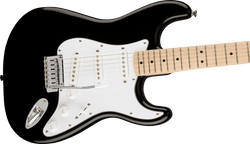 Image of FENDER Affinity Series™ Stratocaster®, Maple Fingerboard, White Pickguard, Black