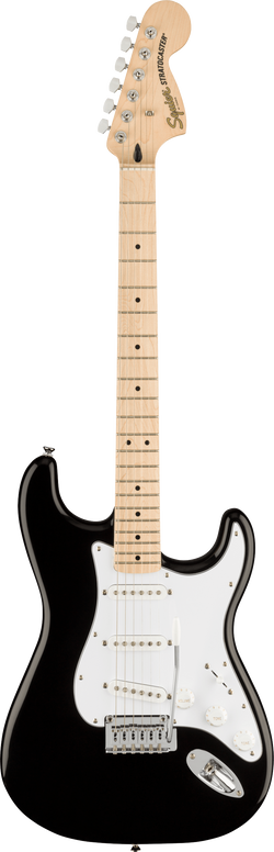 Image of FENDER Affinity Series™ Stratocaster®, Maple Fingerboard, White Pickguard, Black