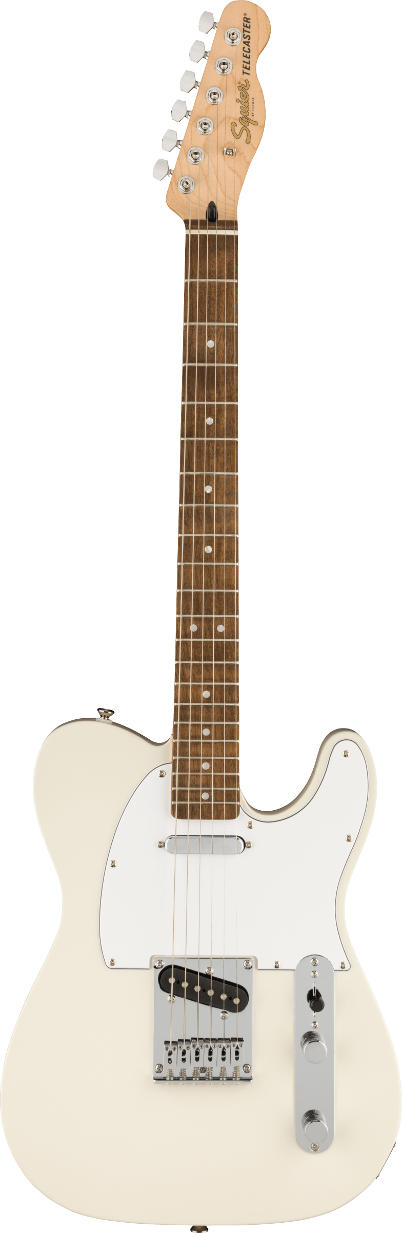 Image of Fender Affinity Series® Telecaster®, Laurel Fingerboard, White Pickguard, Olympic White