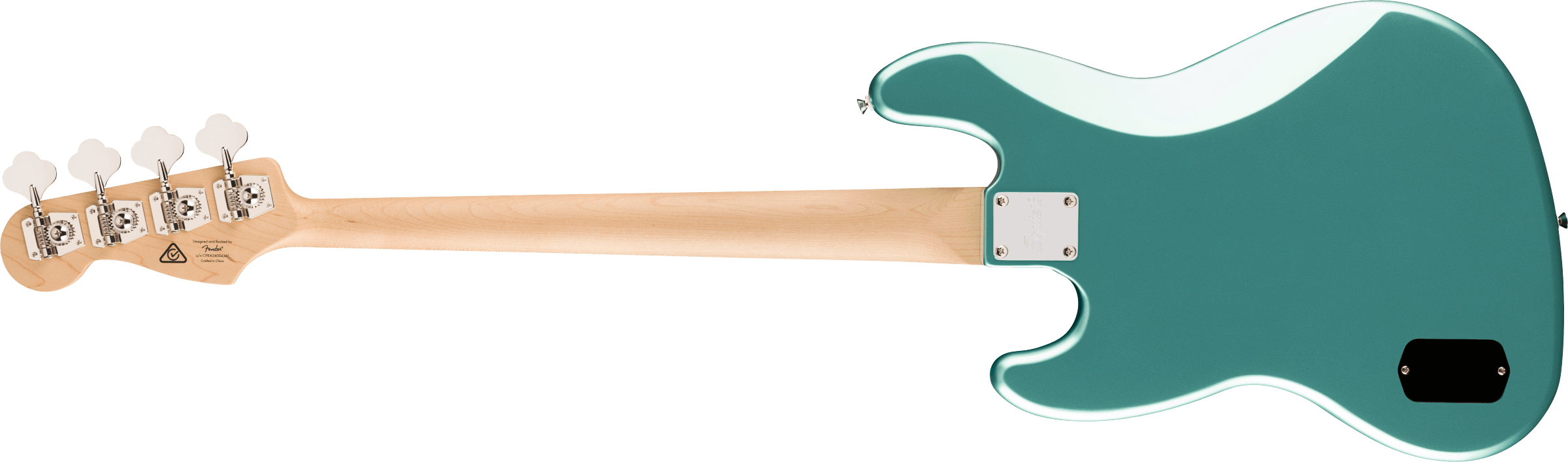 Image of FENDER Affinity Series™ Active Jazz Bass®, Laurel Fingerboard, White Pickguard, Mystic Sea Foam Green