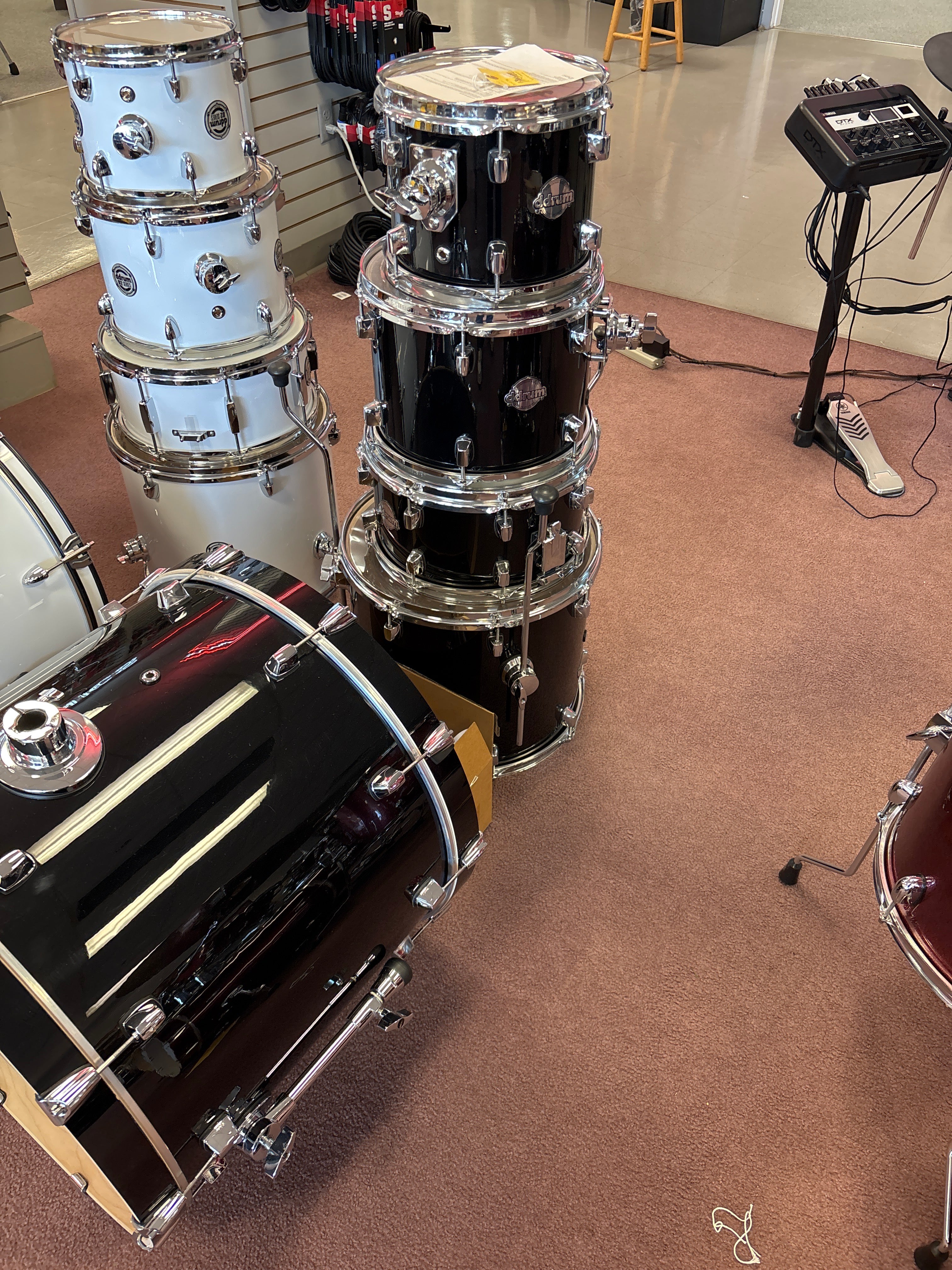 Image of DDRUM Dominion Series Drum Kit Black