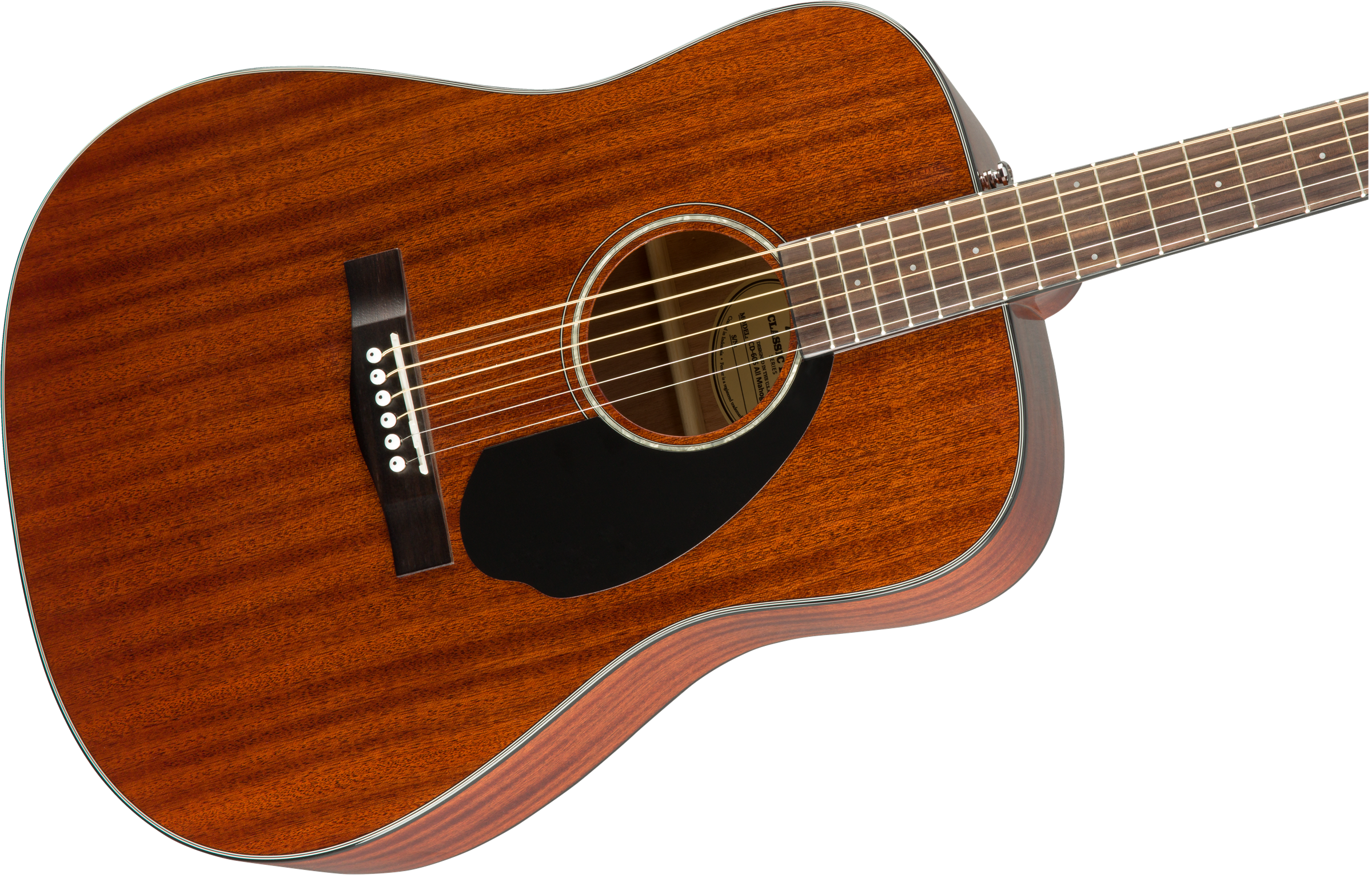 Image of FENDER CD-60S Dreadnought, Walnut Fingerboard, All-Mahogany