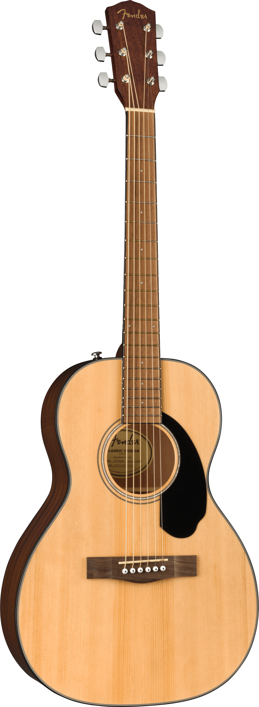 Image of Fender CP-60S Parlor, Walnut Fingerboard, Natural