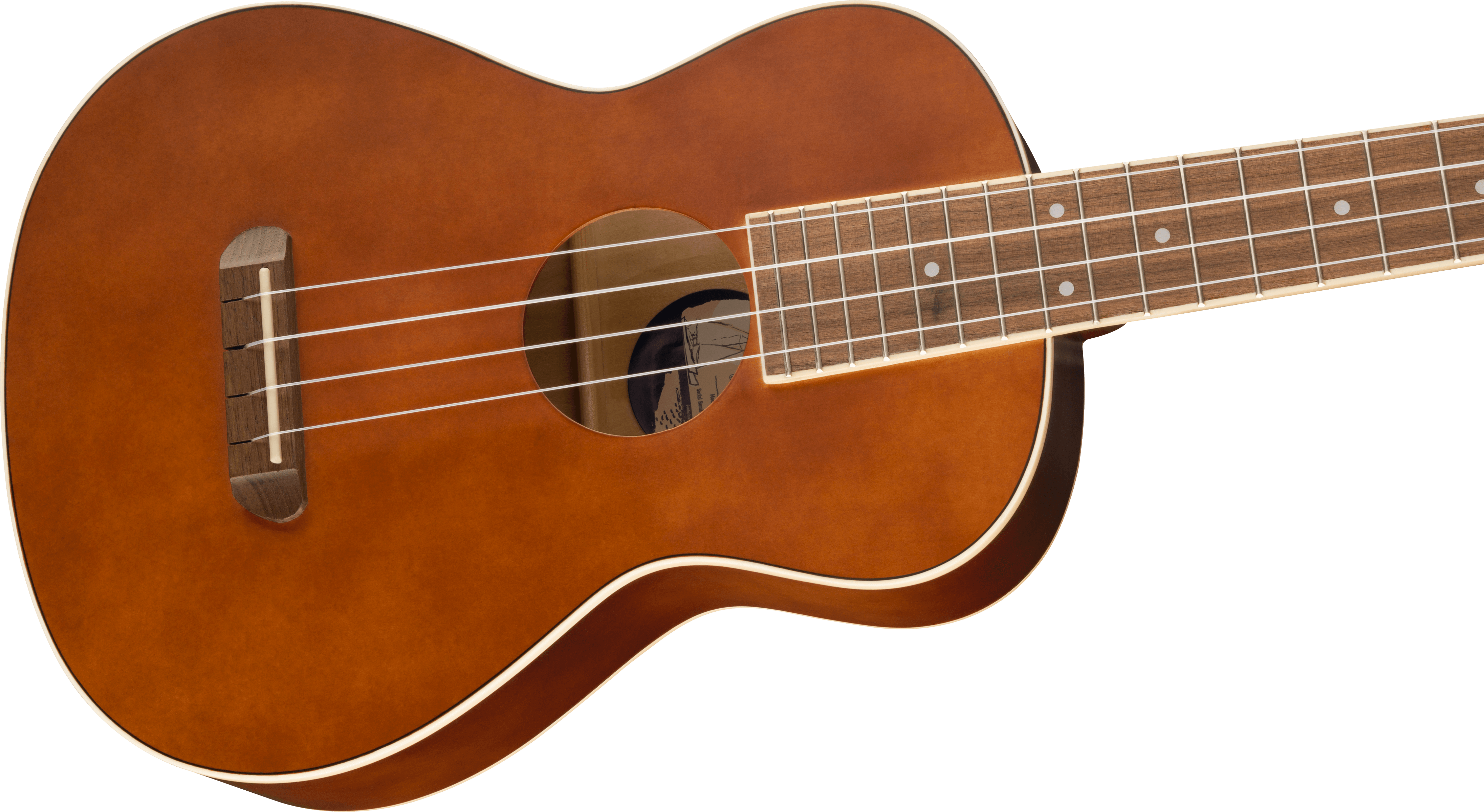 Image of Fender Avalon Tenor Ukulele - Natural with Walnut Fingerboard