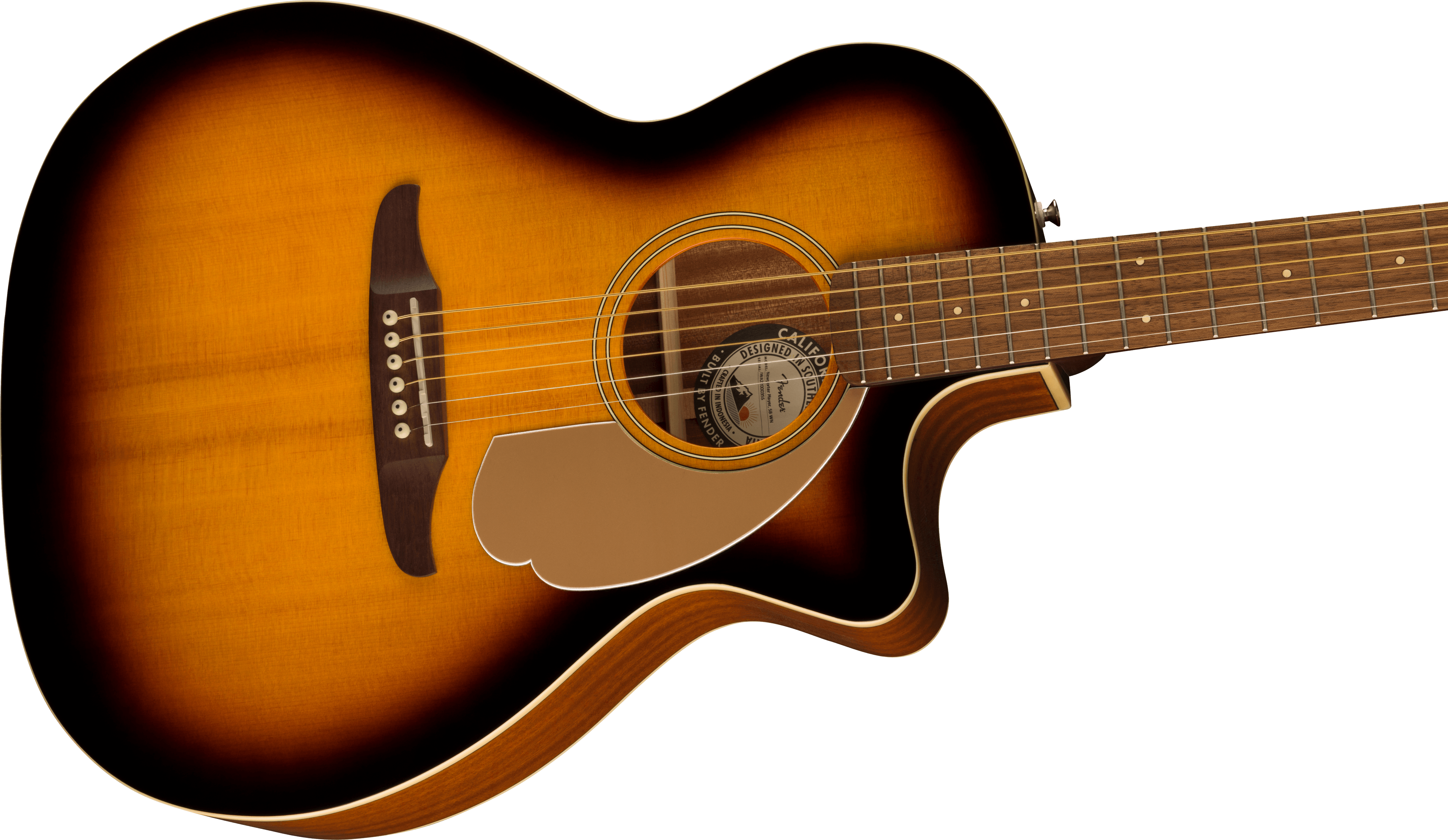 Image of Fender Newporter Player - Sunburst with Walnut Fingerboard