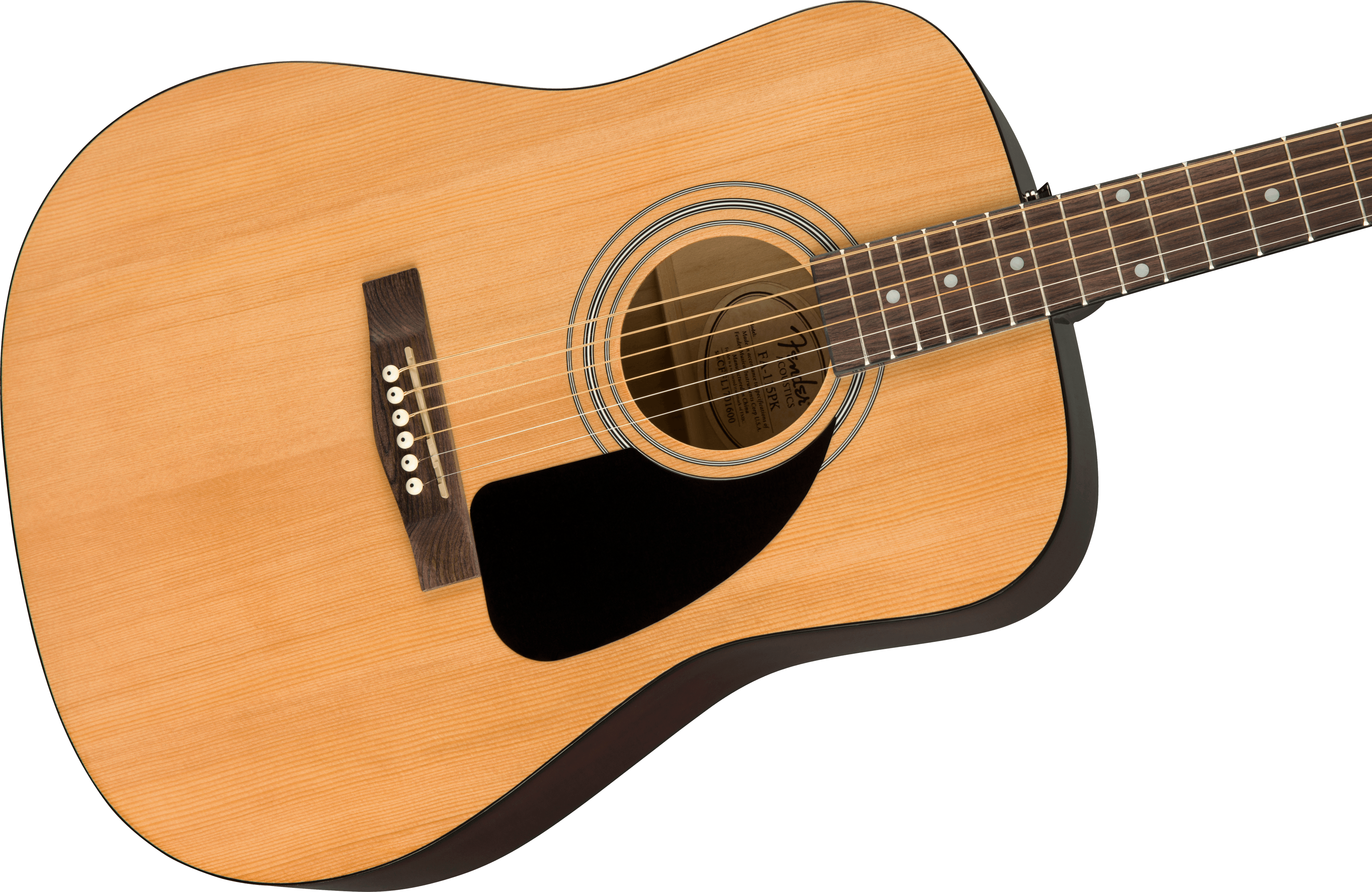 Image of FENDER  FA-115 Dreadnought Pack, Natural, Walnut Fingerboard