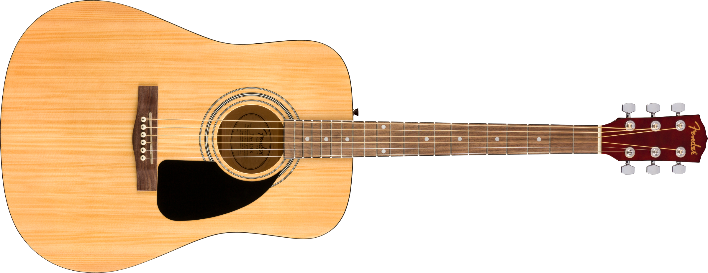 Image of FENDER  FA-115 Dreadnought Pack, Natural, Walnut Fingerboard
