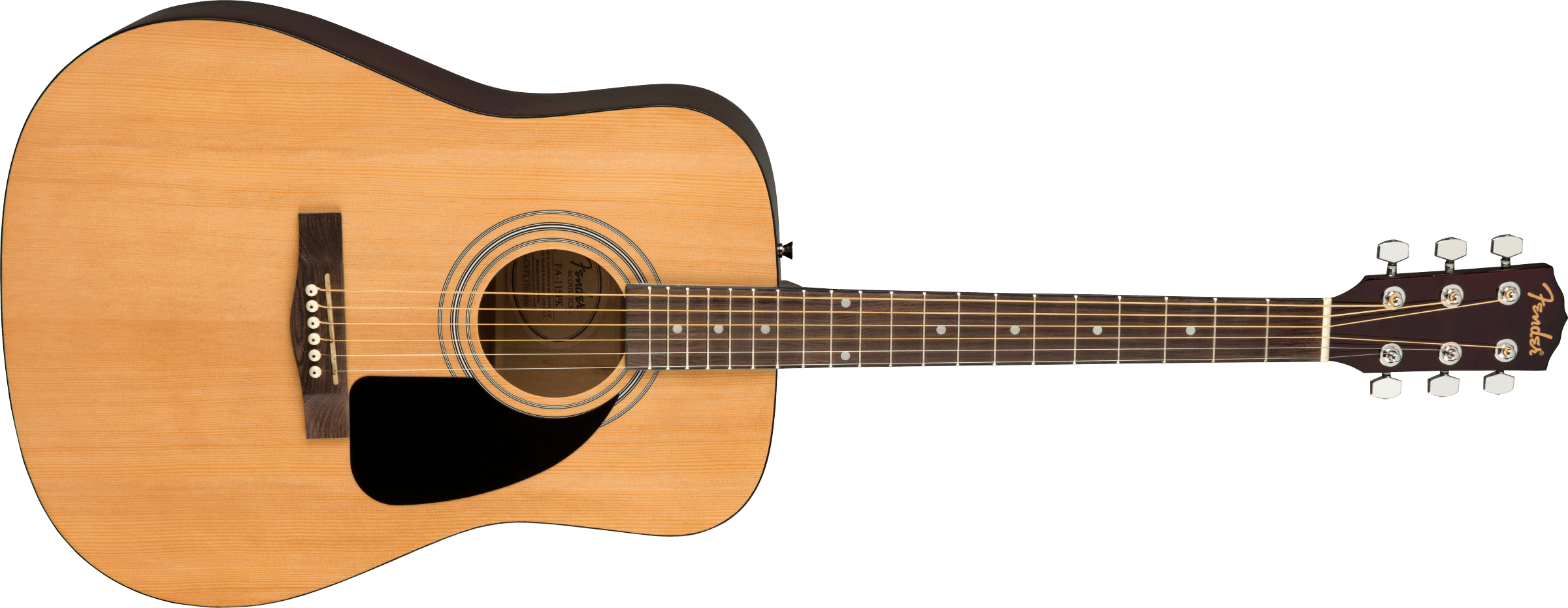 Image of FENDER  FA-115 Dreadnought Pack, Natural, Walnut Fingerboard