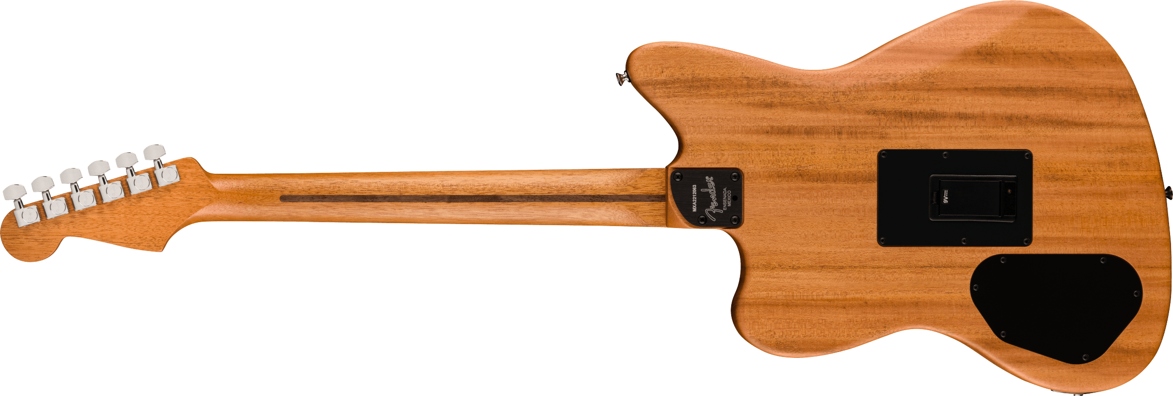 Image of Fender Acoustasonic Player Jazzmaster - Antique Olive with Rosewood Fingerboard
