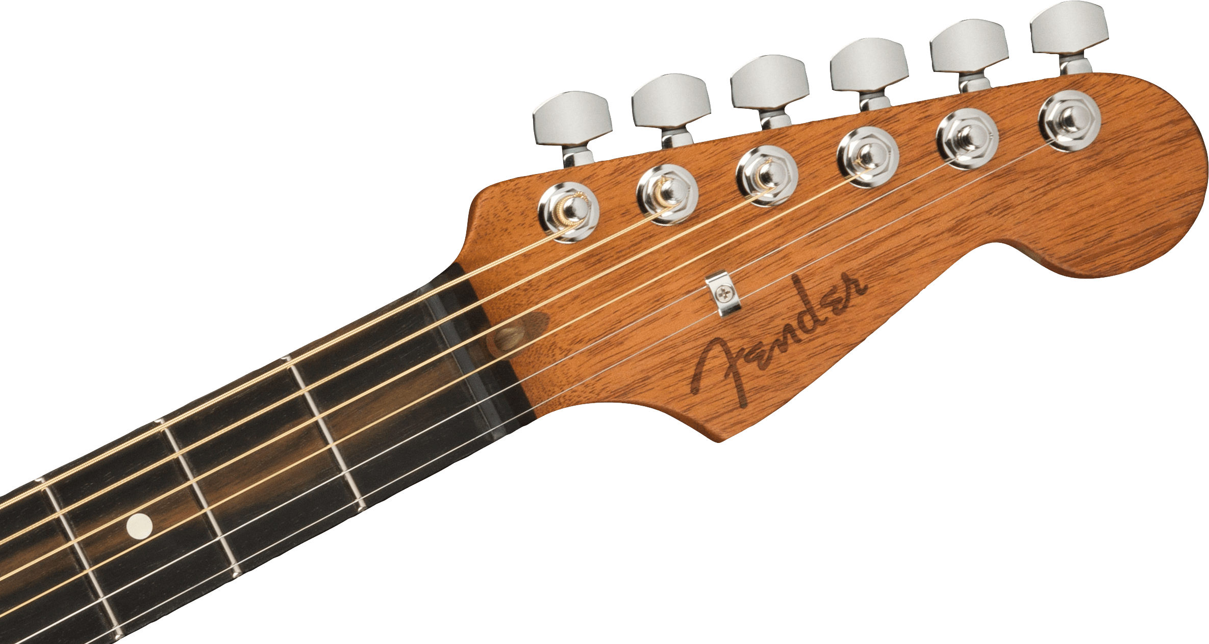 Image of Fender American Acoustasonic Jazzmaster Tungsten Ebony Fingerboard