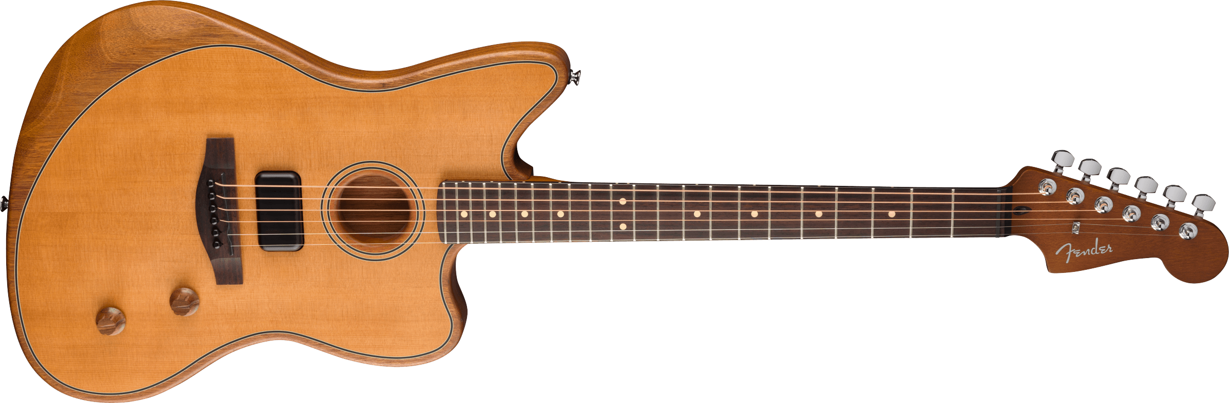 Image of Acoustasonic® Standard Jazzmaster®, Aged Natural